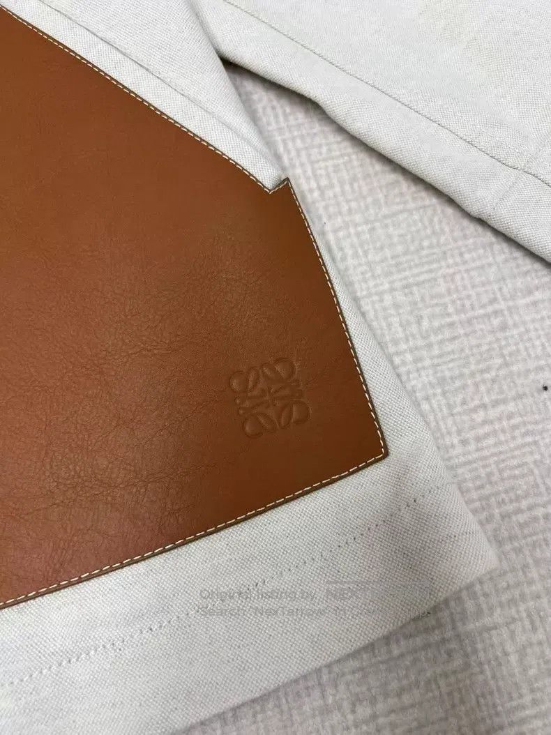 Loewe Loewe Leather Patches Jacket Size 4XL / US 24-26 - 4 Thumbnail