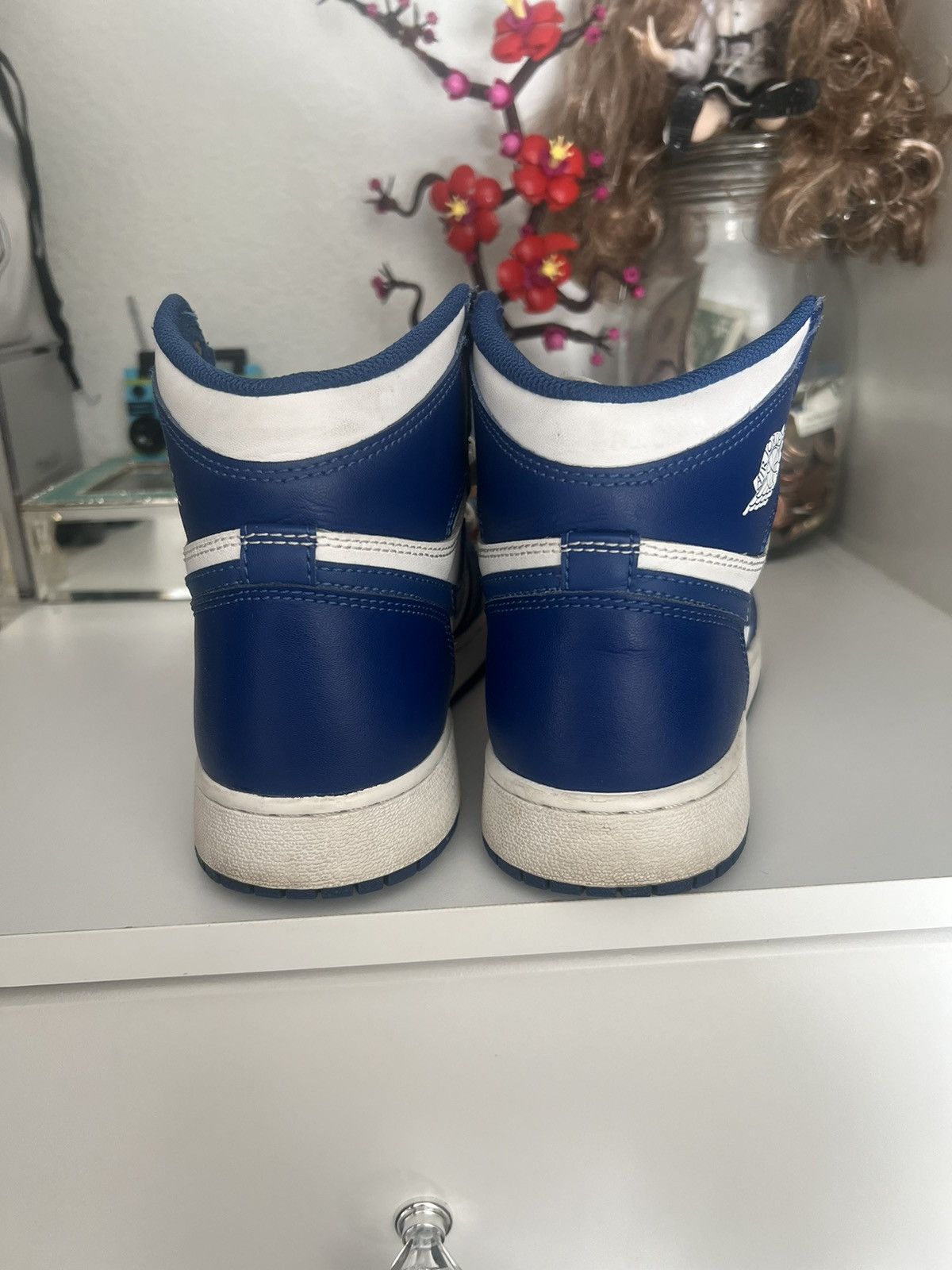 Jordan Brand Jordan Nike Air Jordan 1 Retro Storm Blue Size US 7 / EU 40 - 1 Thumbnail