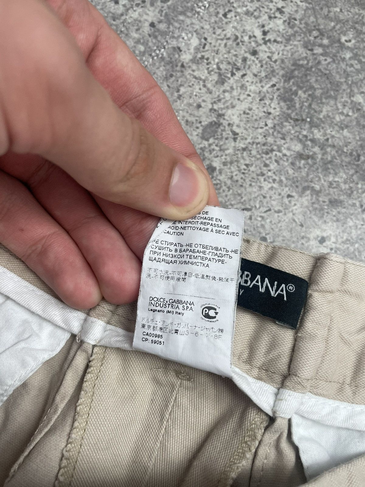 Dolce & Gabbana × Vintage Vintage Y2K Dolce Gabbana Denim Shorts Old Money Size US 34 / EU 50 - 8 Thumbnail