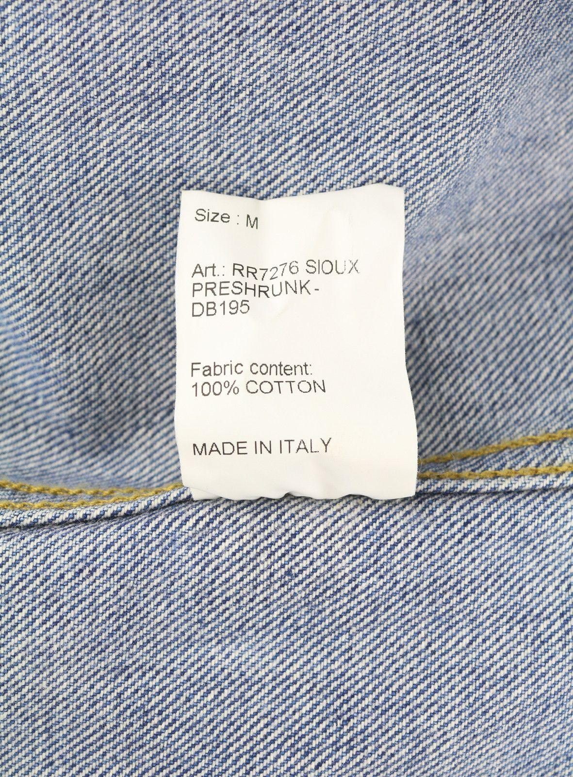 R13 CROPPED RAGLAN TRUCKER M Jasper Oversized Faded Denim 86160 Size M / US 6-8 / IT 42-44 - 7 Thumbnail
