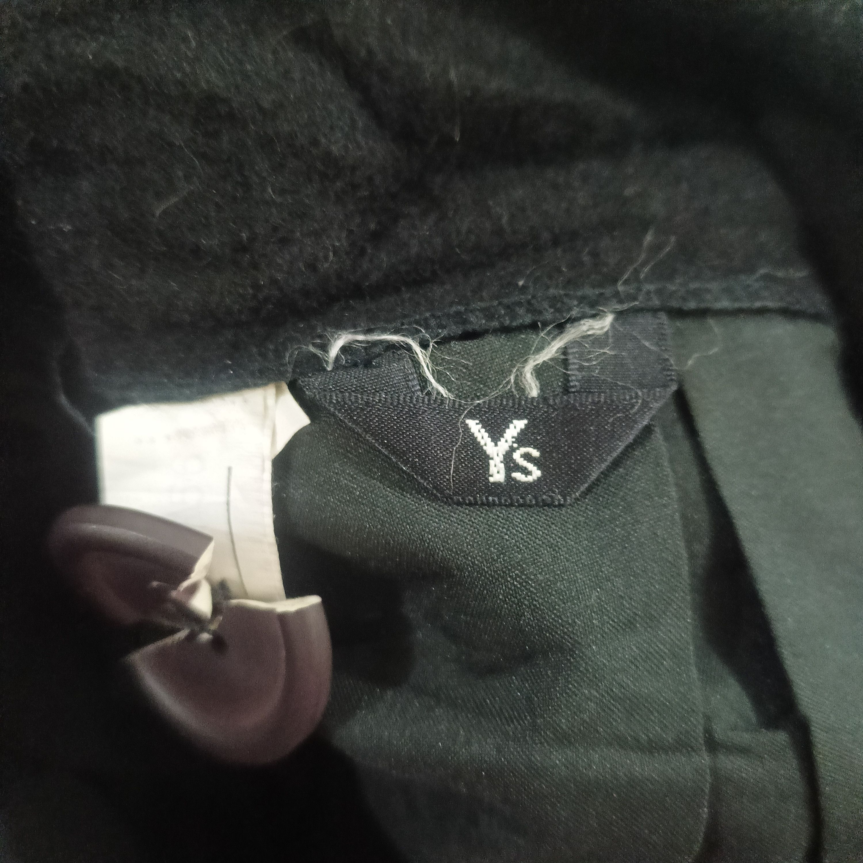 Y's Vintage Yohji Yamamoto Cotton Black Skirts Size 24" / US 00 / IT 34 - 7 Thumbnail
