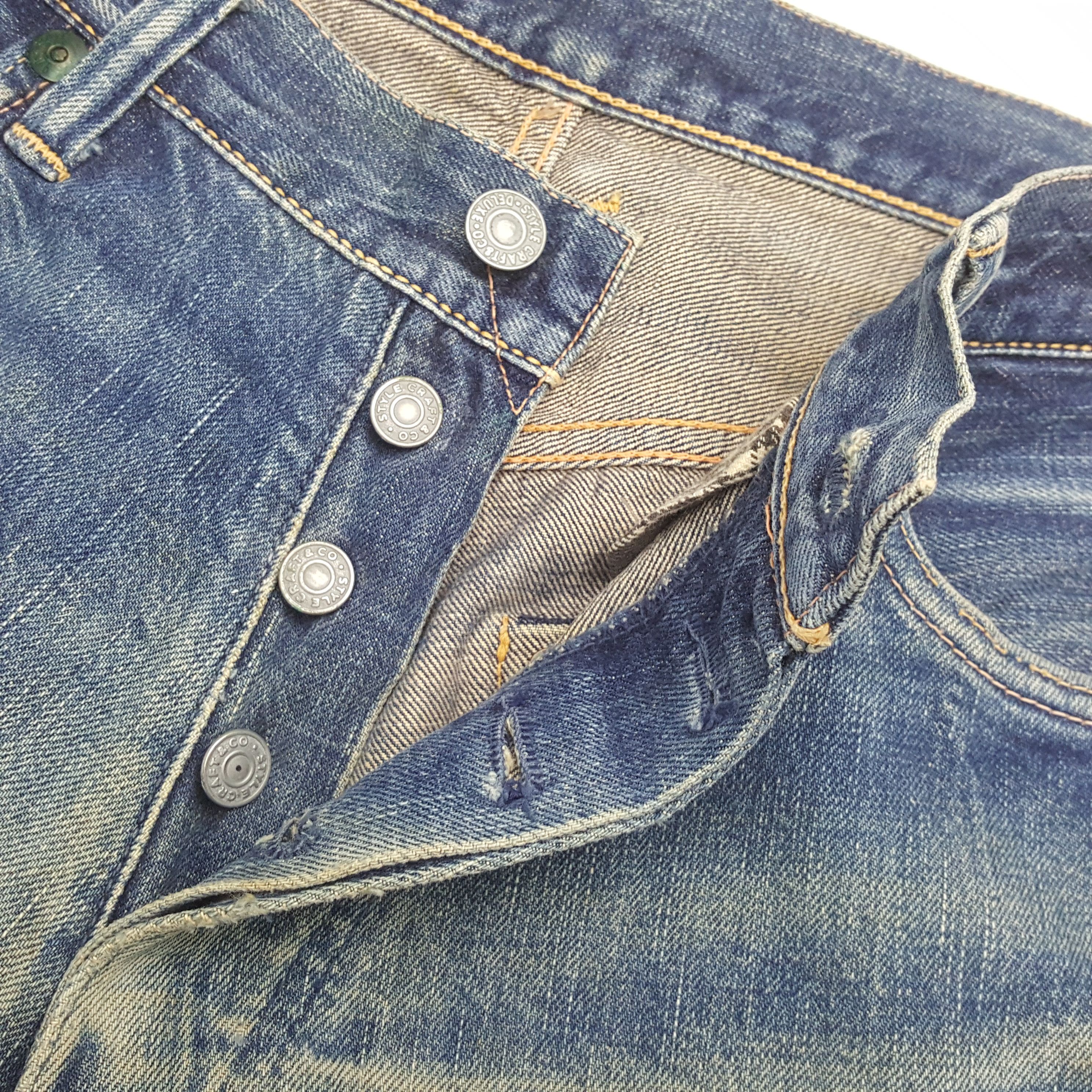 Evisu Evisu Japanese Brand Streetwear Custom Daicock Jeans RR9 Size US 30 / EU 46 - 13 Thumbnail