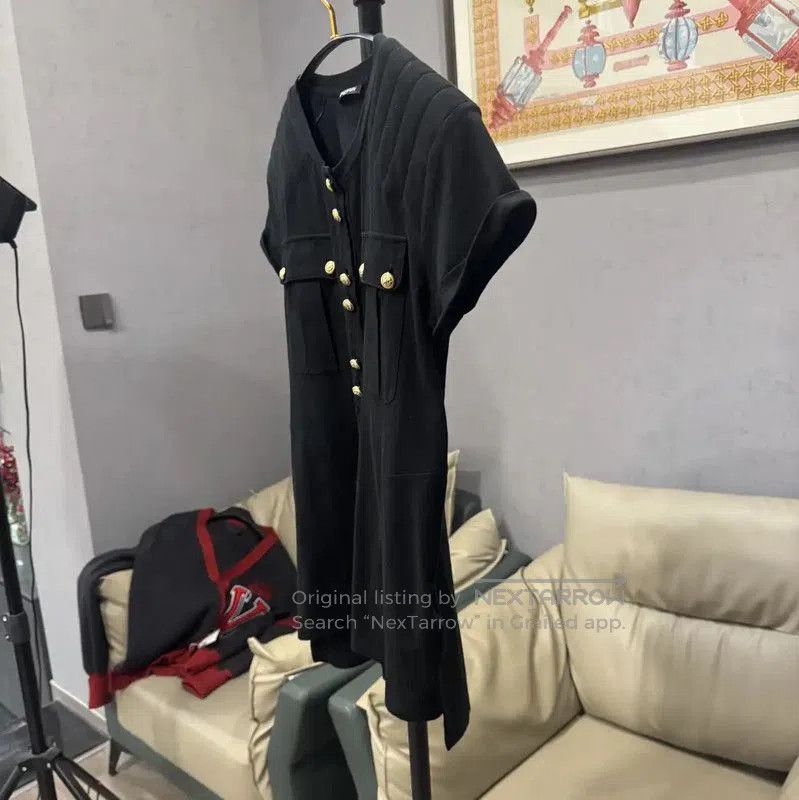 Balmain Balmain Black Cotton Women's T-Shirt . Size S / US 4 / IT 40 - 3 Thumbnail