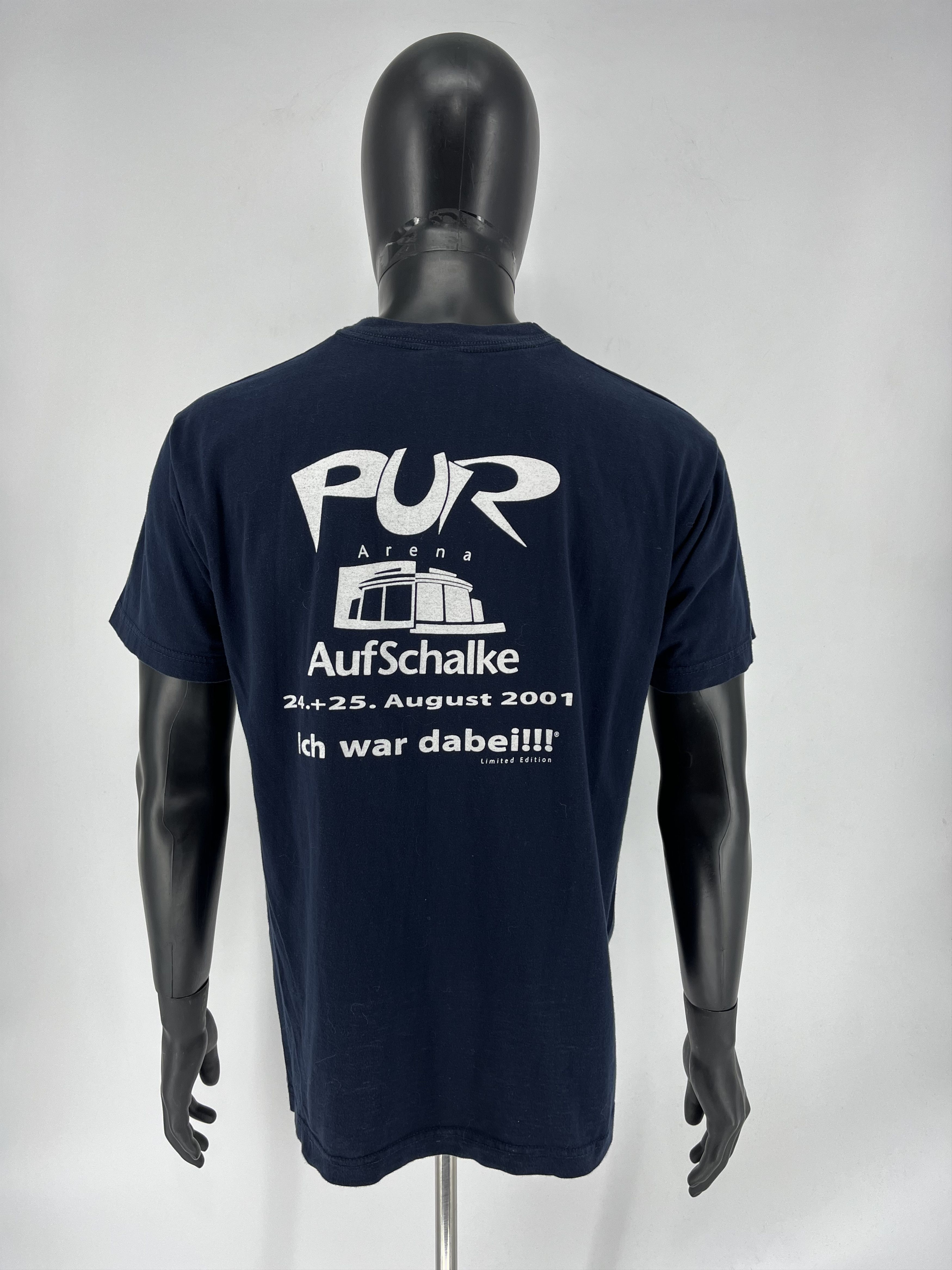 Band Tees PUR T-shirt for Schalke 2001 size M undressed in Schleswig Size US M / EU 48-50 / 2 - 11 Thumbnail