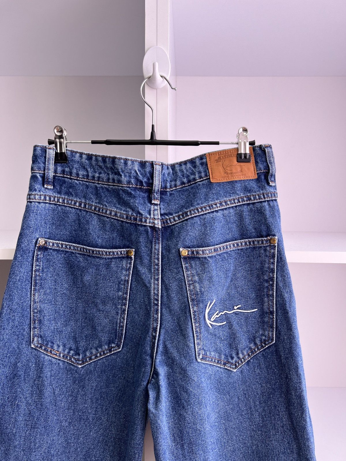 Karl Kani × Vintage Vintage Karl Kani Rap Denim Pants Size US 27 - 9 Thumbnail