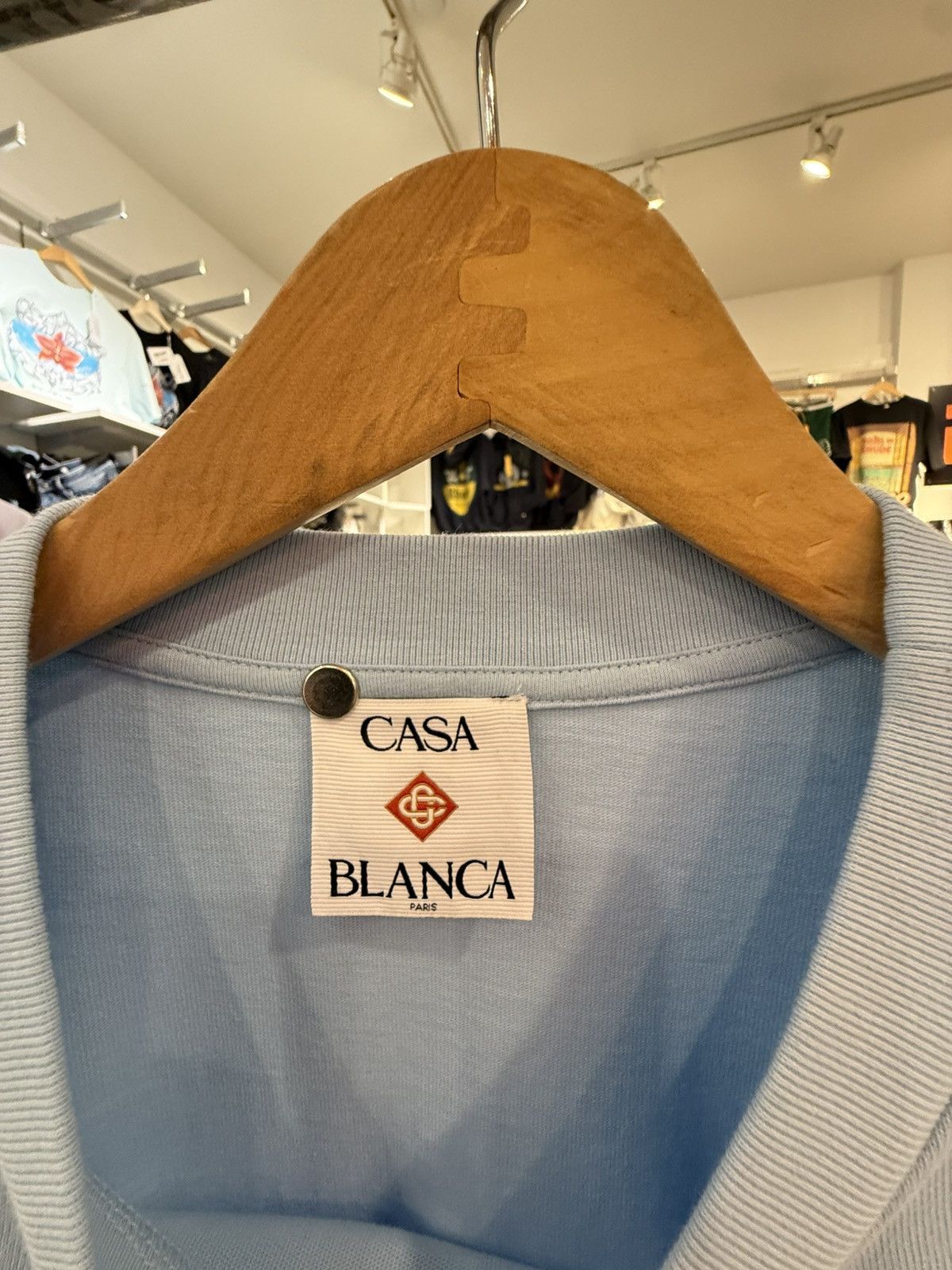 Casablanca Casablanca double layer printed tshirt Size US S / EU 44-46 / 1 - 2 Thumbnail