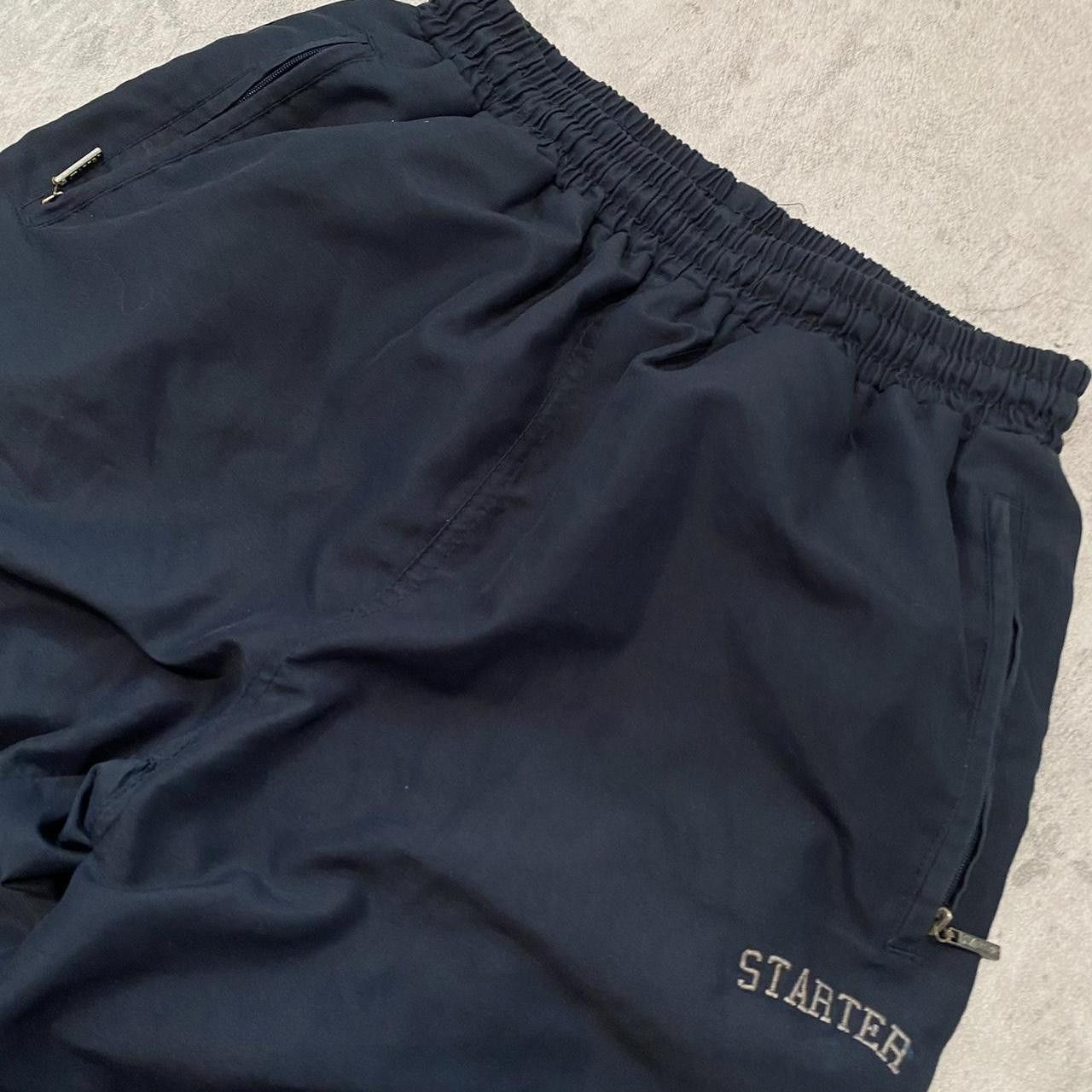 Starter Starter Vintage 90s Retro Baggy Navy blue tracksuit Size US L / EU 52-54 / 3 - 2 Thumbnail