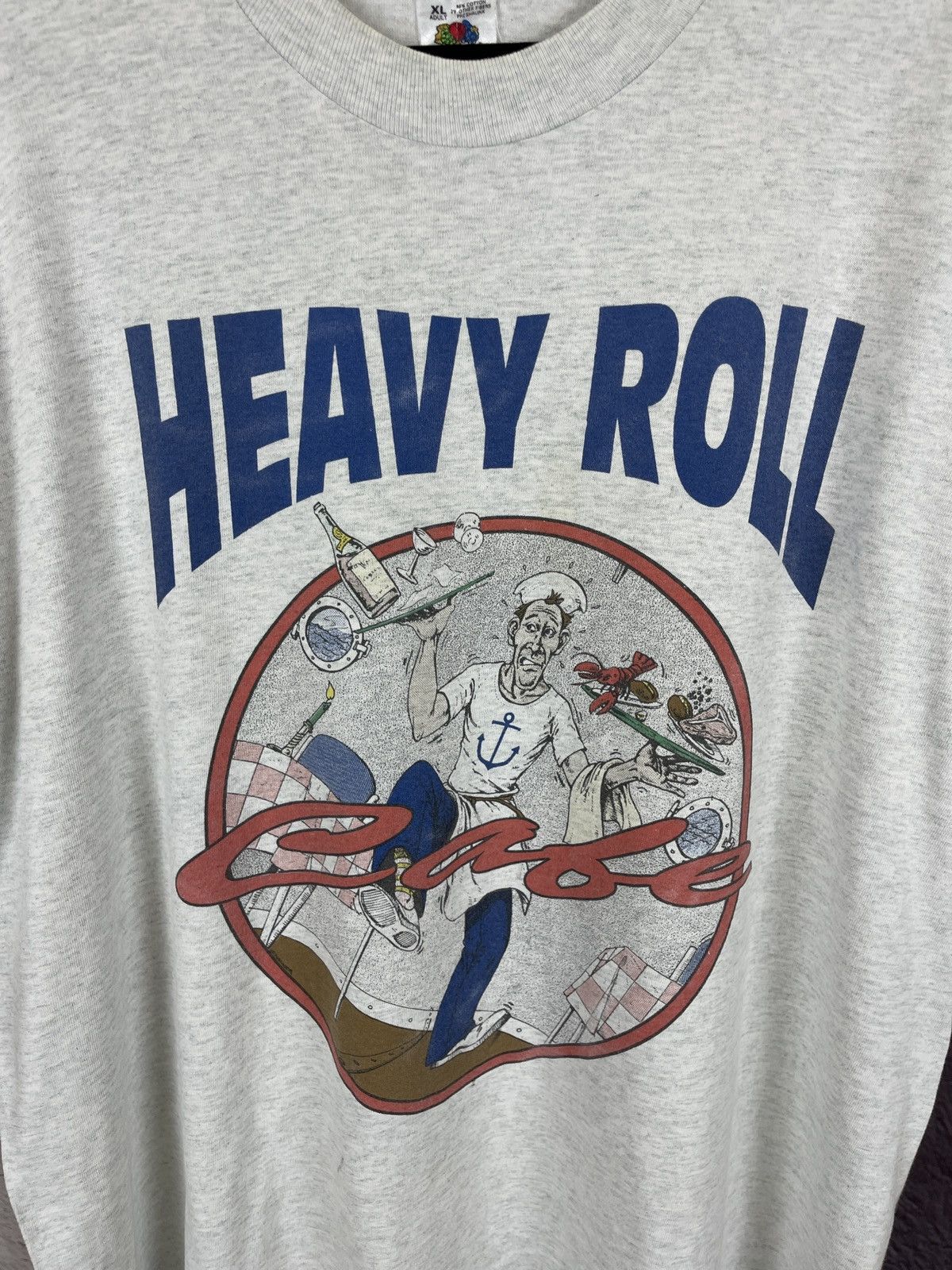 Fruit Of The Loom FOTL heavy roll liberty ship john w. brown made in USA tee Size US XL / EU 56 / 4 - 3 Thumbnail