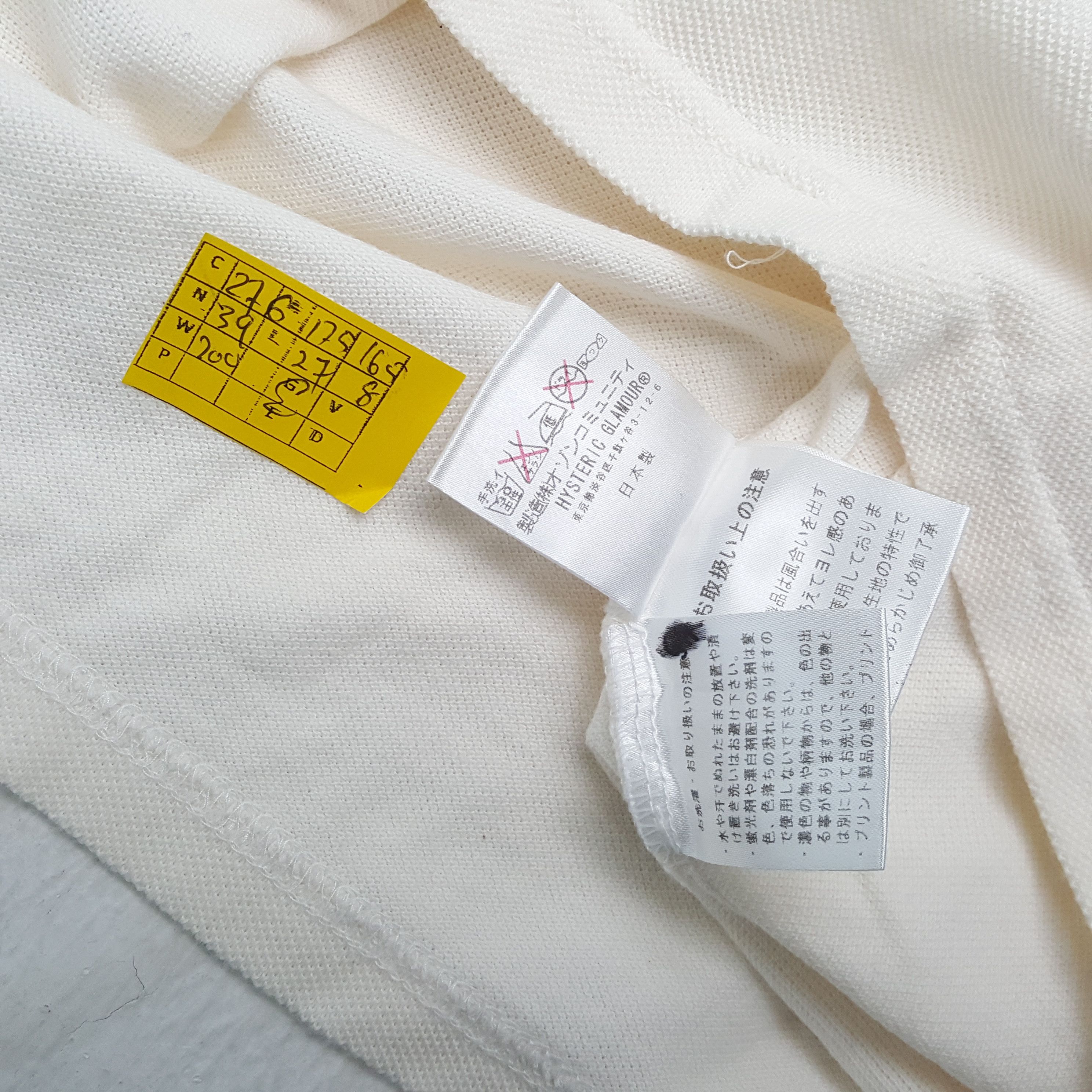 Hysteric Glamour × Japanese Brand × Vintage Vintage HYSTERIC GLAMOUR Japanese Fashion Brand Polos Size S / US 4 / IT 40 - 5 Thumbnail