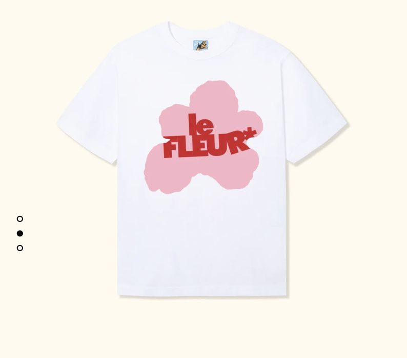 Golf le Fleur Golf le Fleur pink flower logo tee shirt | Grailed