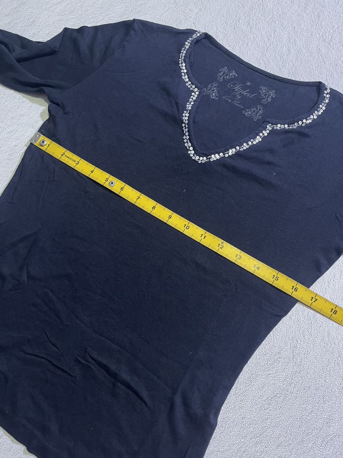Hysteric Glamour Y2K STYLED LONG SLEEVE TSHIRT WOMEN IFSIX STYLE Size M / US 6-8 / IT 42-44 - 8 Thumbnail