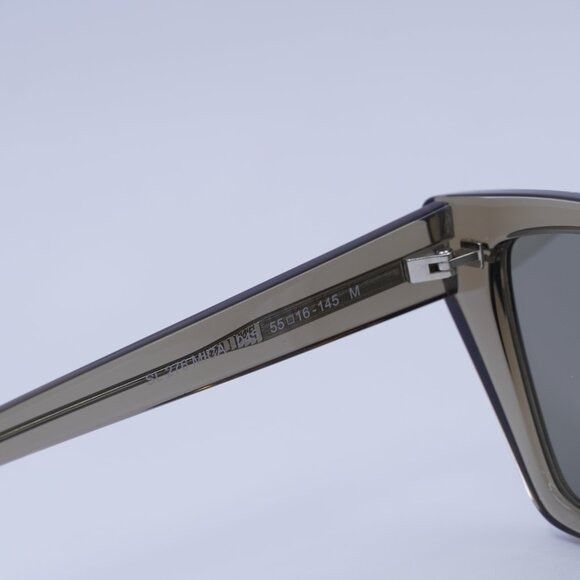 Saint Laurent Paris 🕶️ New Saint Laurent SL 276 MICA 045 Sunglasses - Brown Size ONE SIZE - 8 Thumbnail