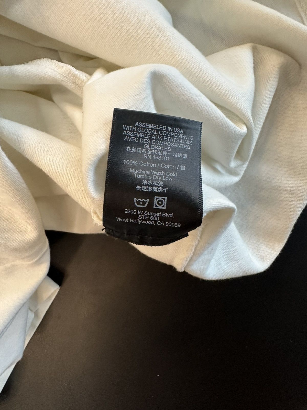 Rhude Rhude Card Tee White Size US XL / EU 56 / 4 - 5 Thumbnail