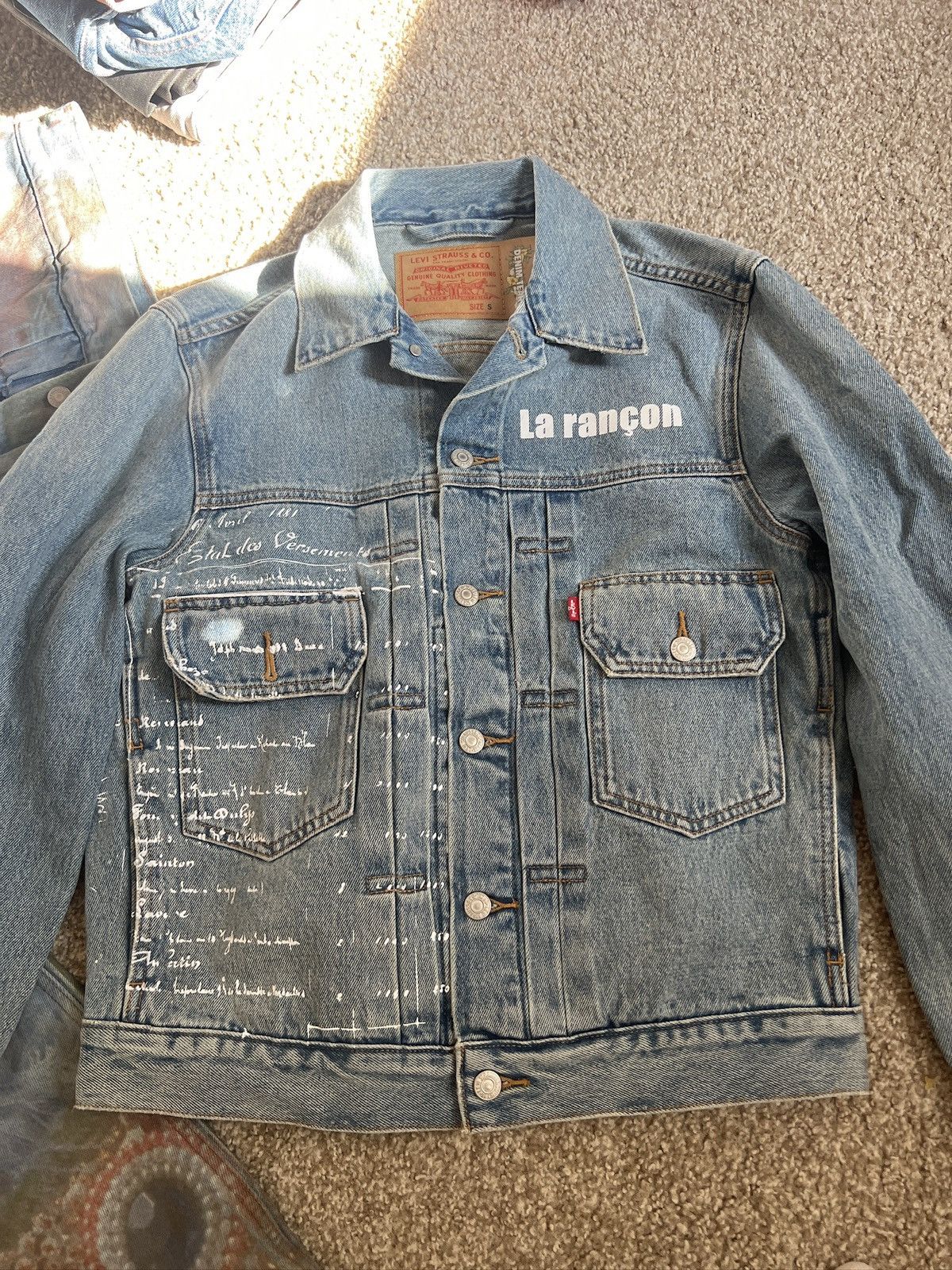 DENIM TEARS Levi's x Denim Tears La rançon Size US S / EU 44-46 / 1 - 1 Thumbnail
