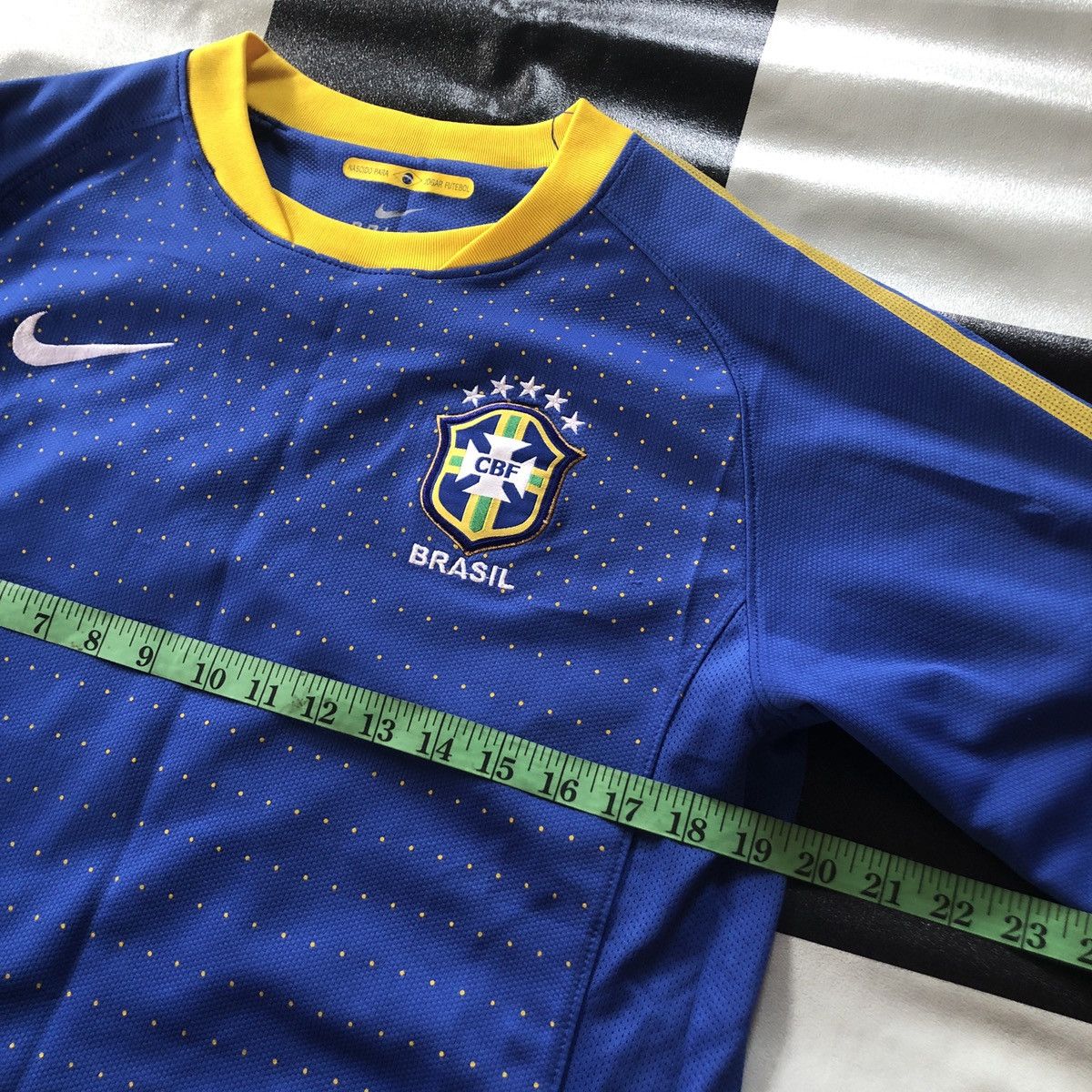 Other Brazil World Cup Away Kits Jersey 2010 Long Sleeve Shirt Size US M / EU 48-50 / 2 - 7 Thumbnail