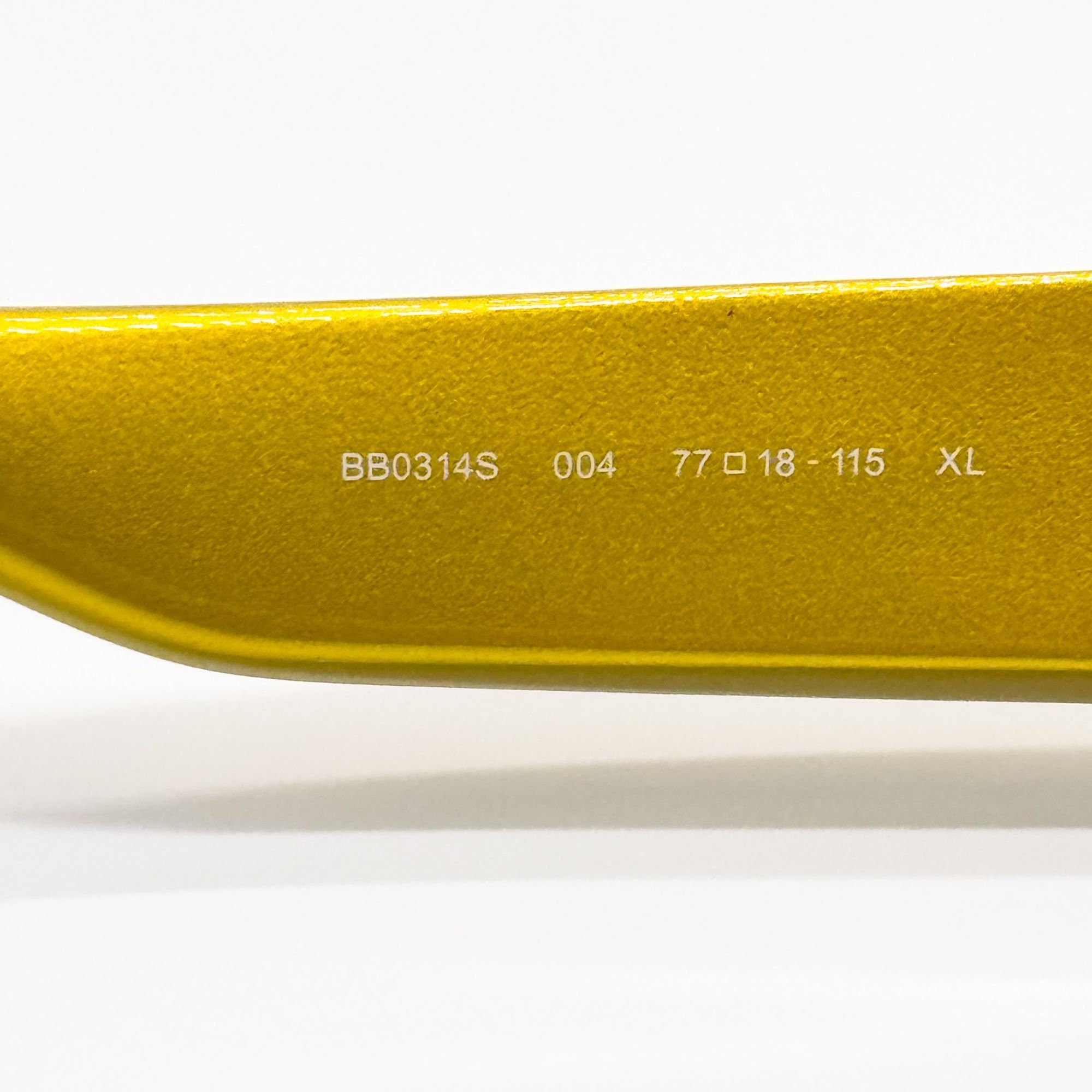 Balenciaga NEW BALENCIAGA BB0314S 004 SUNGLASSES YELLOW GEOMETRIC Size ONE SIZE - 9 Thumbnail