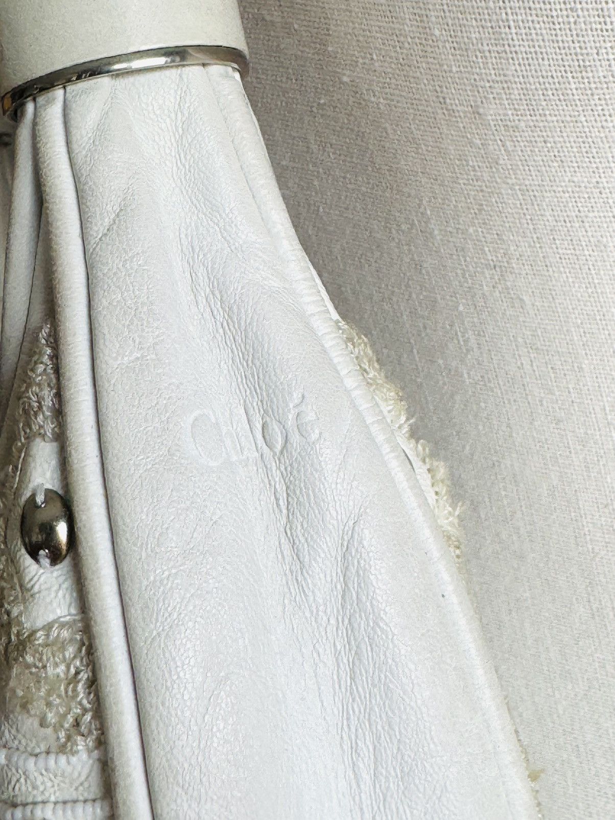 Chloe Vintage beaded Chloe Bracelet bag by Phoebe Philo leather Size ONE SIZE - 5 Thumbnail