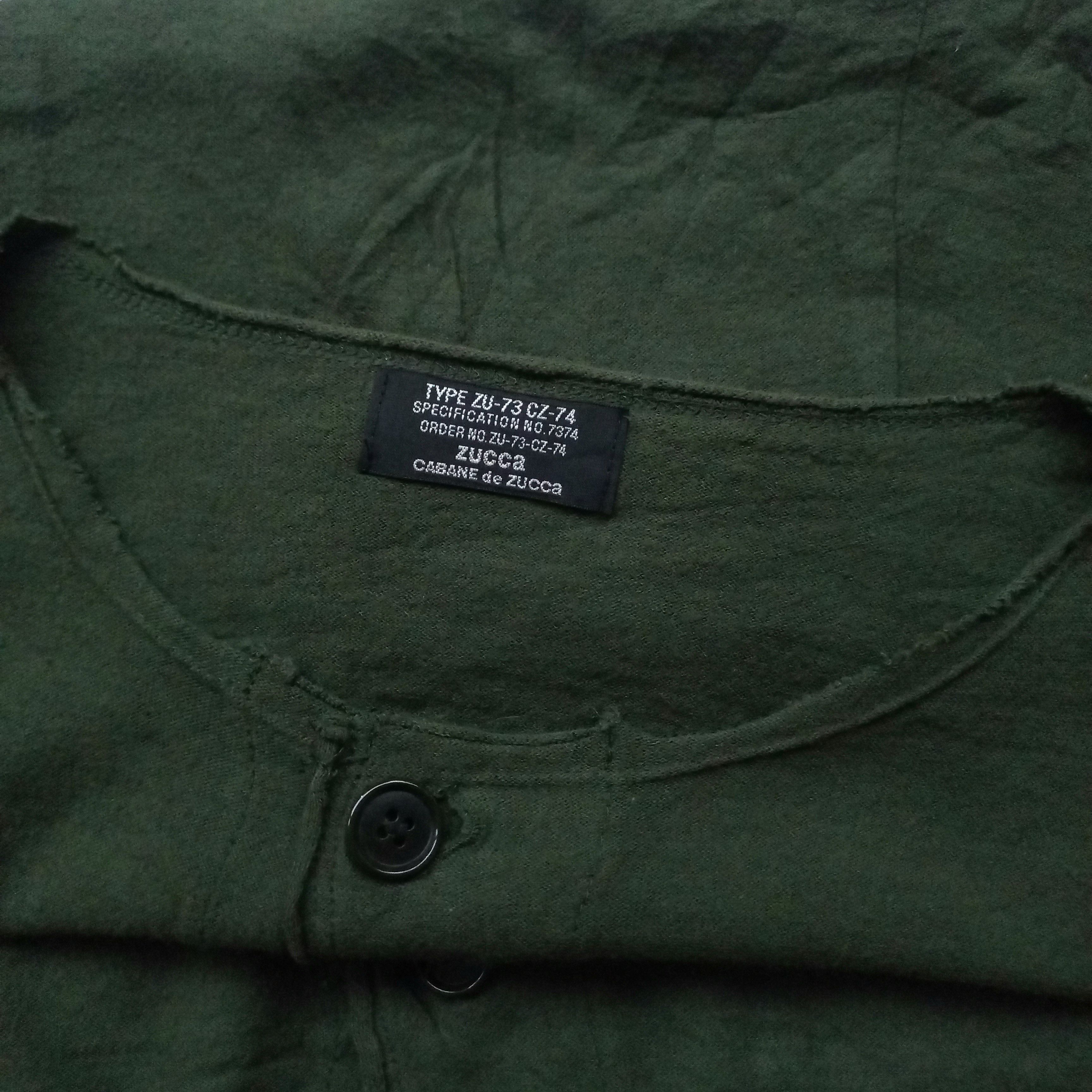 CABANE de ZUCCa Cabane De Zucca - Og107 Collar Long Sleeve Shirt Size M / US 6-8 / IT 42-44 - 3 Thumbnail