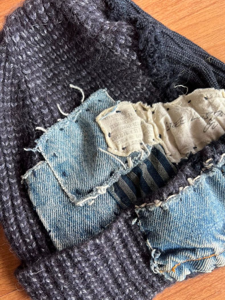 Greg Lauren greg lauren Broken hat 2506-Nextarrow Size ONE SIZE - 3 Thumbnail
