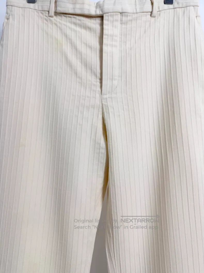 Saint Laurent Paris Saint Laurent Paris Beige Fine Stripe Suit Set Size US M / EU 48-50 / 2 - 7 Thumbnail