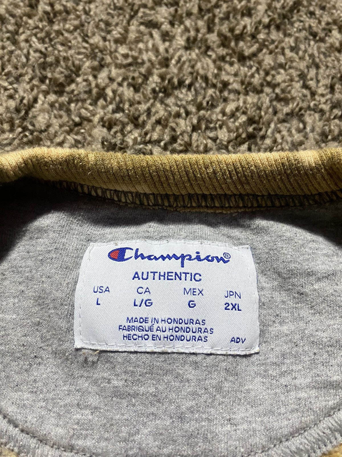 Champion × Vintage Vintage Champion Tie-die sweater Size US L / EU 52-54 / 3 - 3 Thumbnail