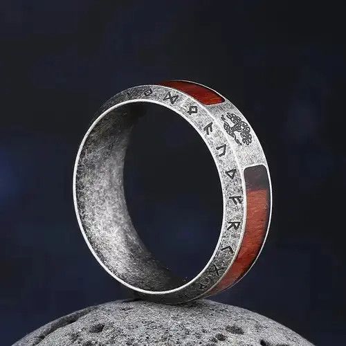 VIBE Nordic Viking Tree Of life Rings Size ONE SIZE - 4 Thumbnail