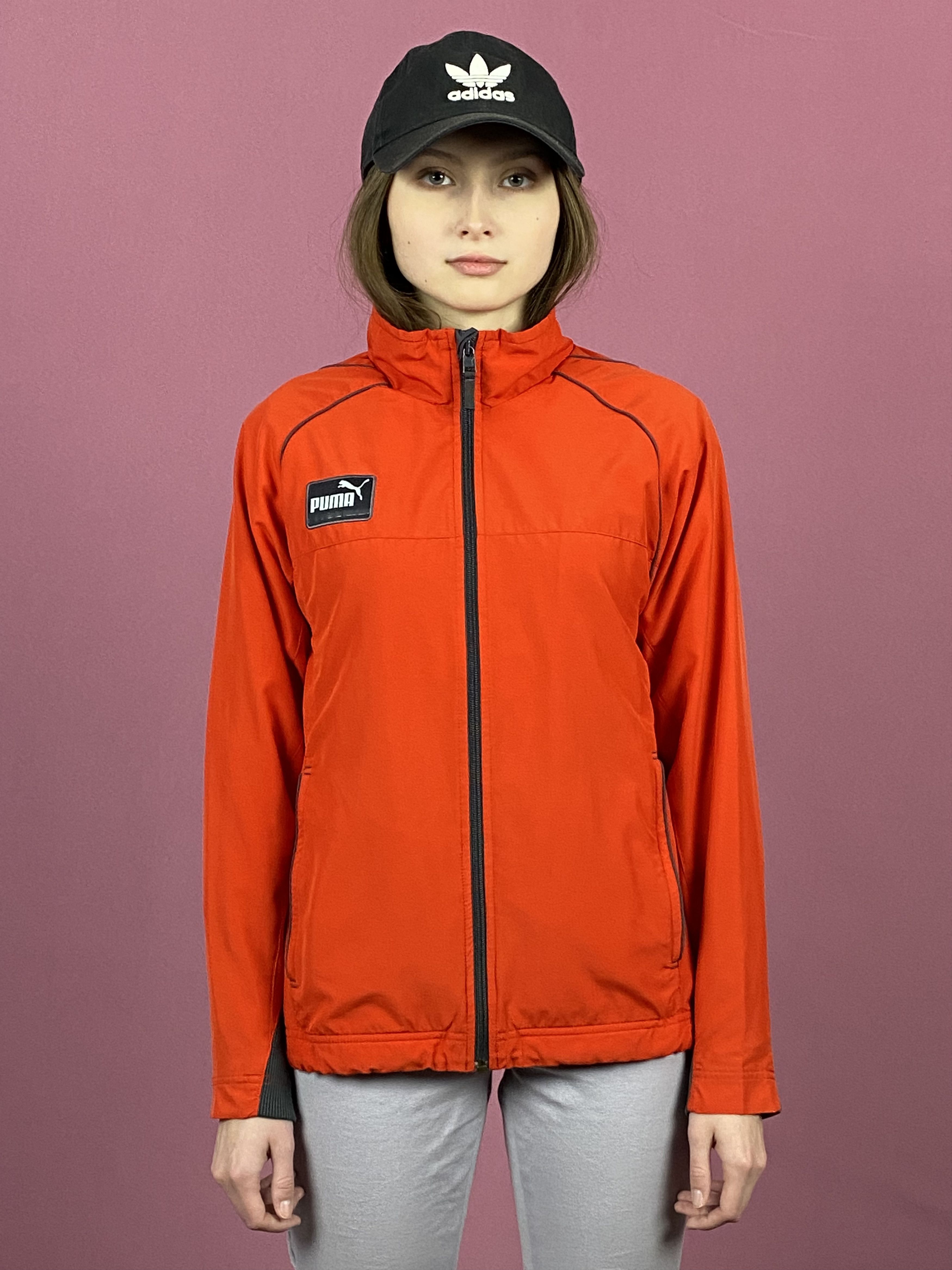Puma × Vintage 90s Puma Vintage Women's Windbreaker Jacket - Size M Size M / US 6-8 / IT 42-44 - 1 Thumbnail