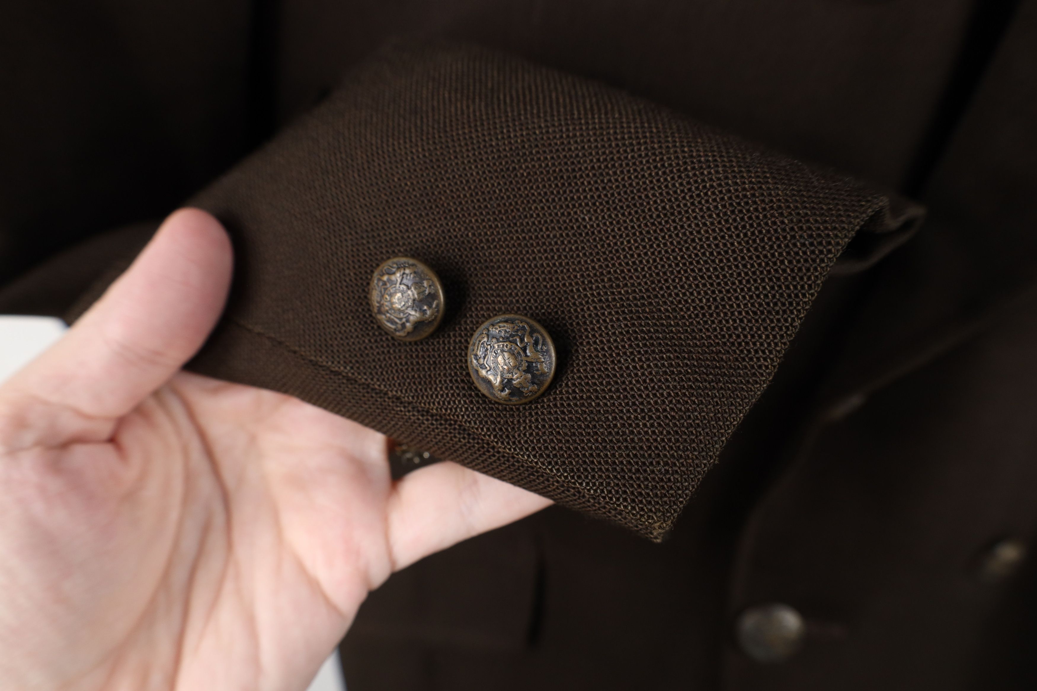 Vintage Vintage 50s 60s Macys Double Breasted Blazer Suit Jacket USA Size US XXL / EU 58 / 5 - 4 Thumbnail