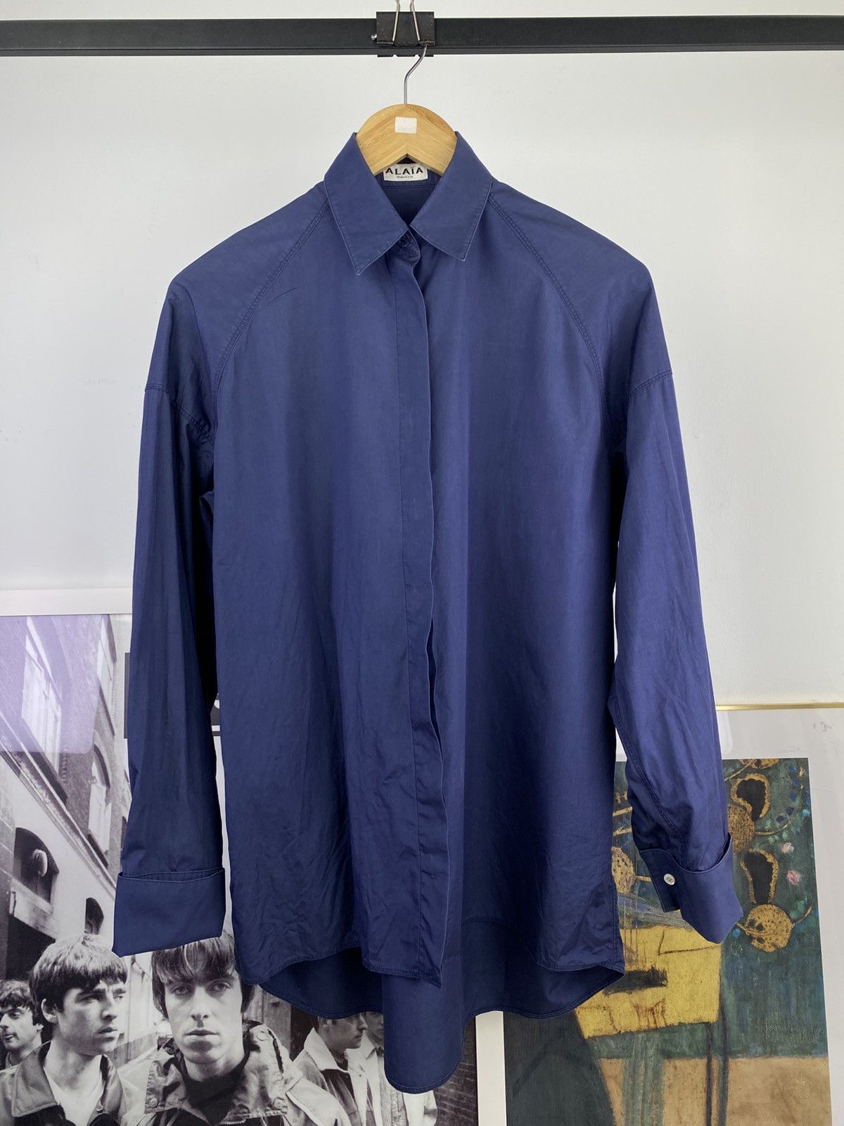 Alaia Vintage 80’s Alaia Oversized Shirt Size M / US 6-8 / IT 42-44 - 1 Thumbnail