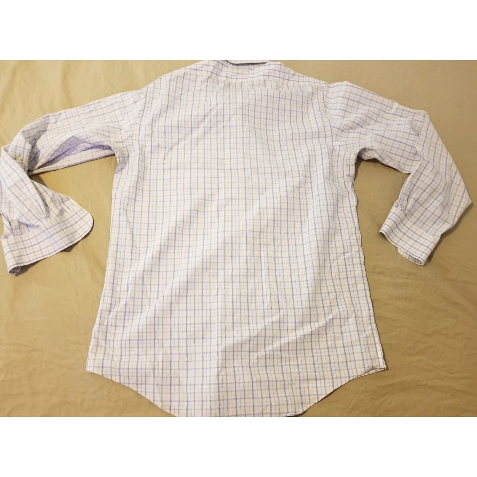 Brooks Brothers Brooks Brothers Dress Shirt 15.5 33 White Cotton Button-Down Long Sleeve Regular Mens Mens Size 42R - 5 Thumbnail