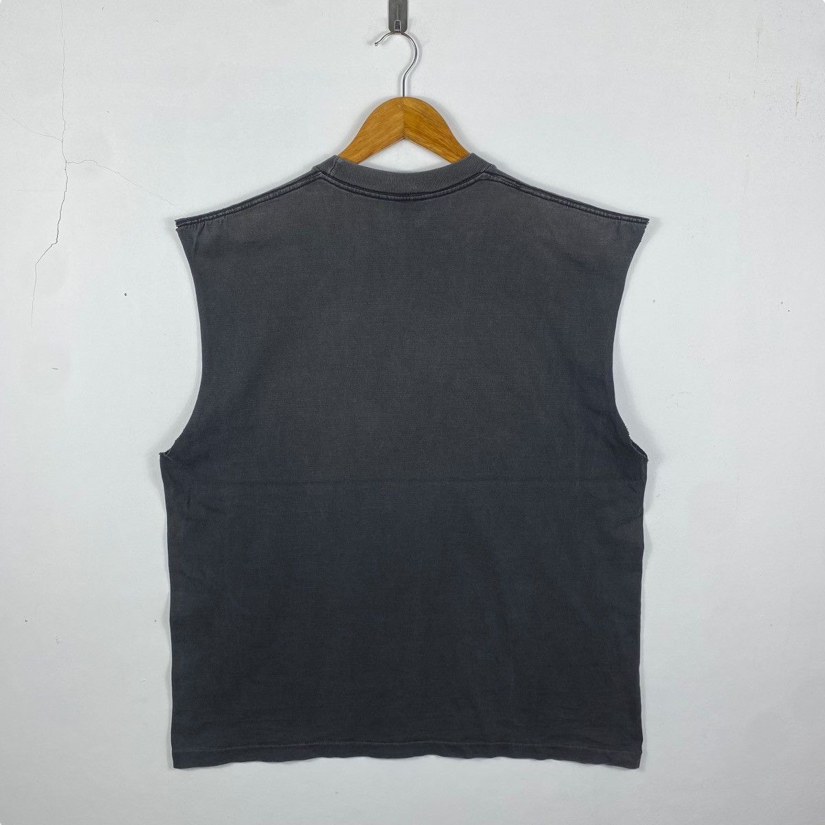 NFL × Vintage Vintage 90's NFL RAIDERS Logo Sleeveless Tank Tops Size US XL / EU 56 / 4 - 5 Thumbnail