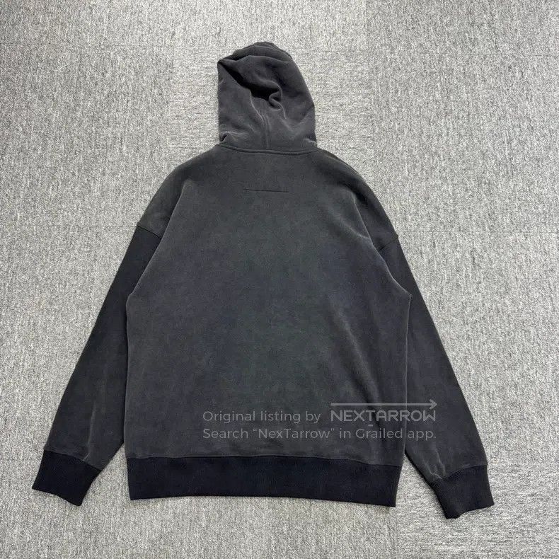 Givenchy Givenchy Washed Distressed Velvet Letter Hoodie Size US XL / EU 56 / 4 - 5 Thumbnail