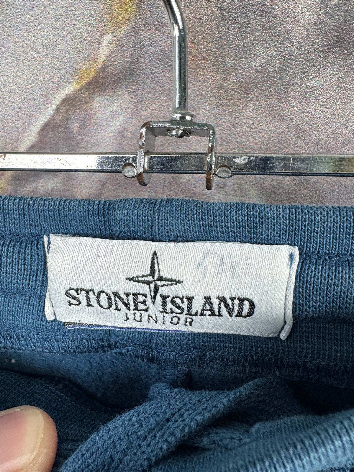 Stone Island Stone Island Junior Boys Sweatpants Teal LogPatch Size 4/104 Size US 26 / EU 42 - 10 Thumbnail
