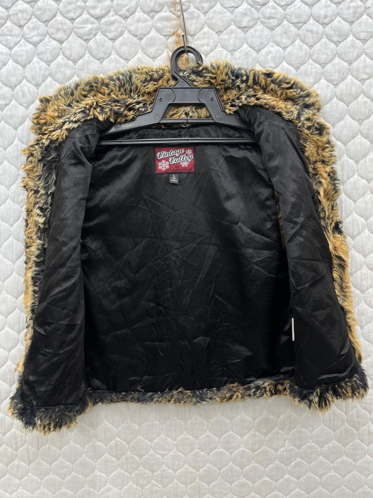 Vintage 🔥🔥🔥STEALS VINTAGE VALLEY FAUX FUR VEST Size L / US 10 / IT 46 - 7 Thumbnail