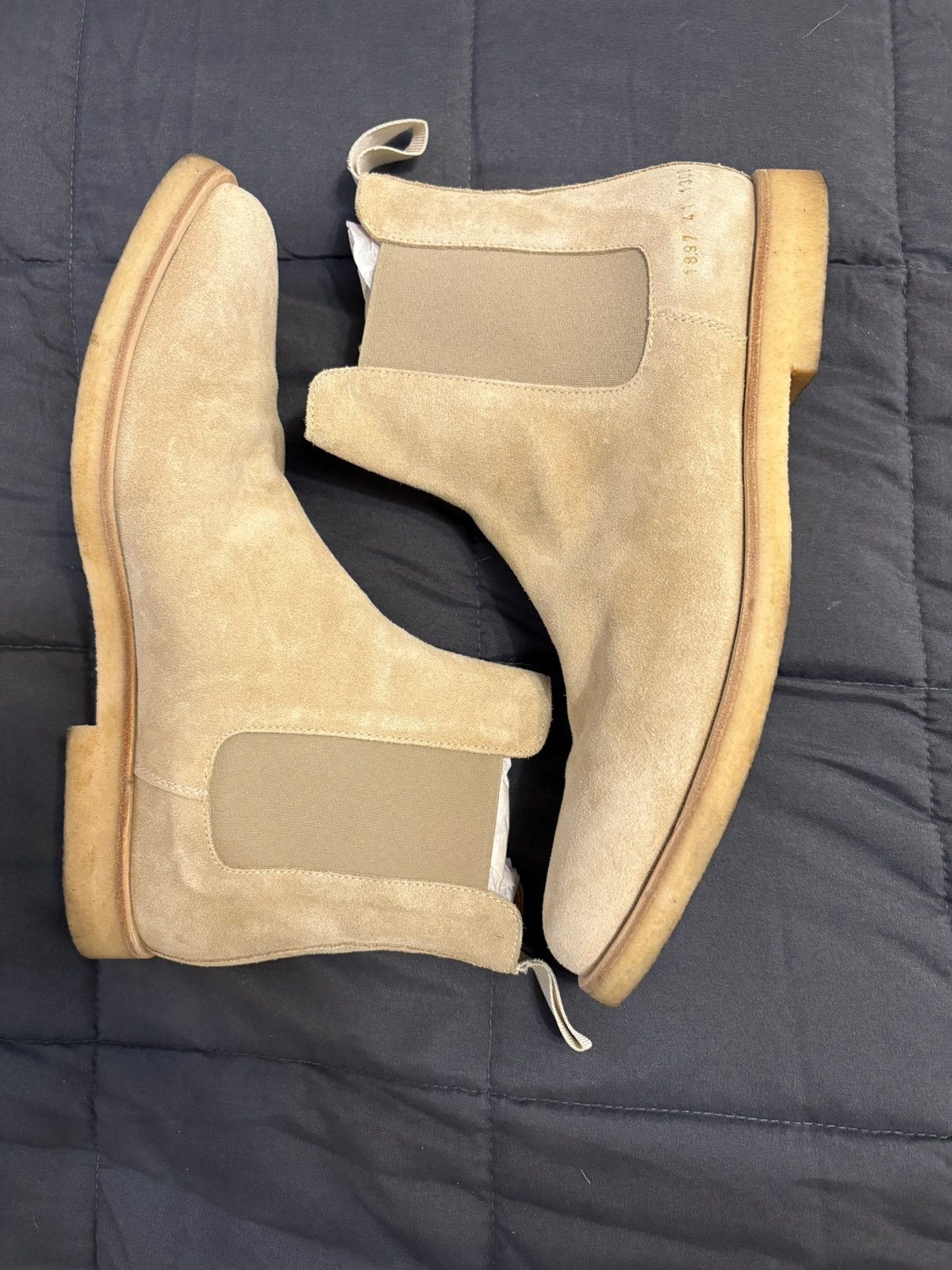 Common Projects COMMON PROJECTS - 41 - SUEDE TAN - MINT Size US 8 / EU 41 - 2 Thumbnail