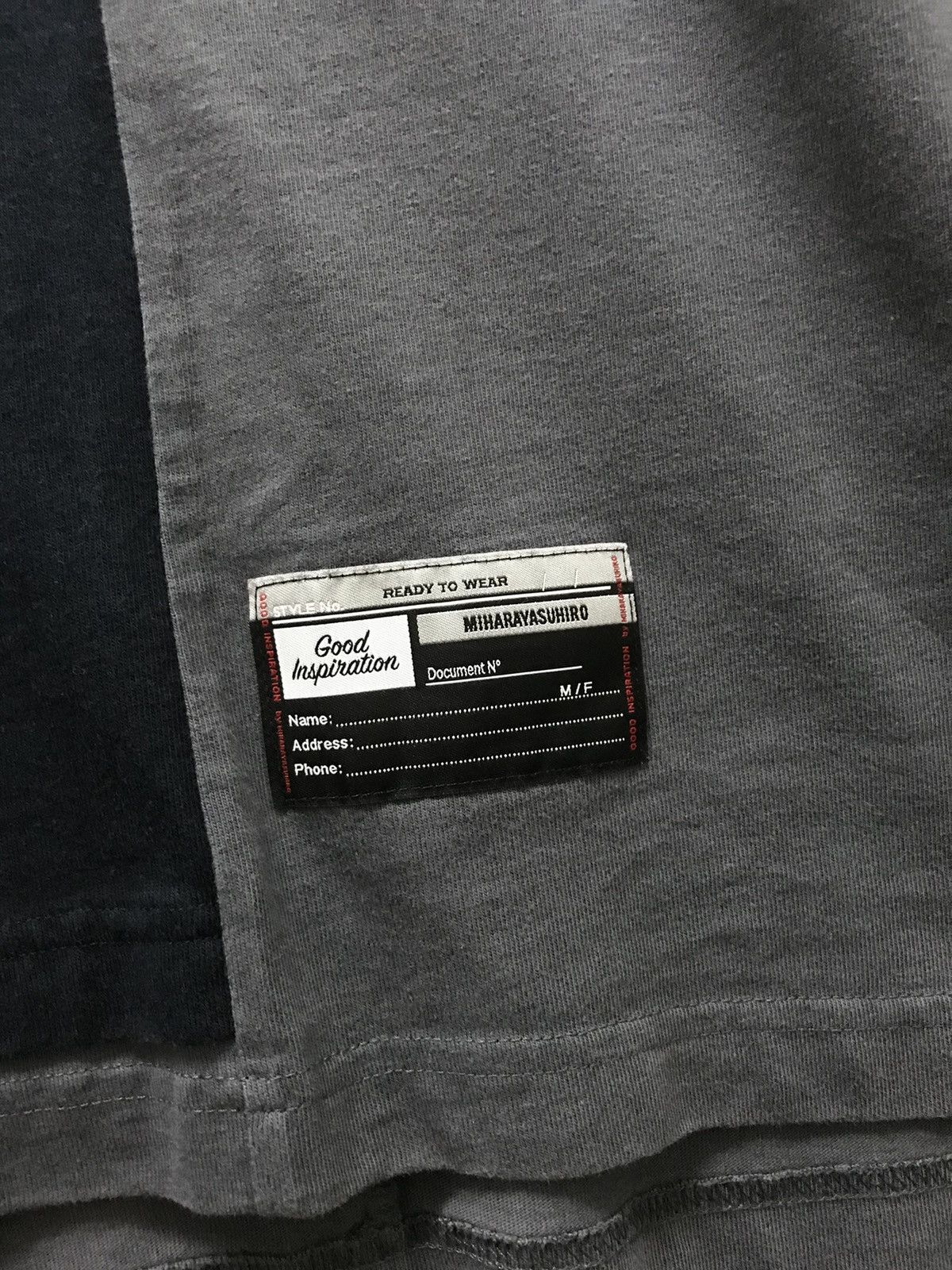Maison MIHARA YASUHIRO Vintage Miharayasuhiro Japanese Designer T Shirt Size US L / EU 52-54 / 3 - 5 Thumbnail