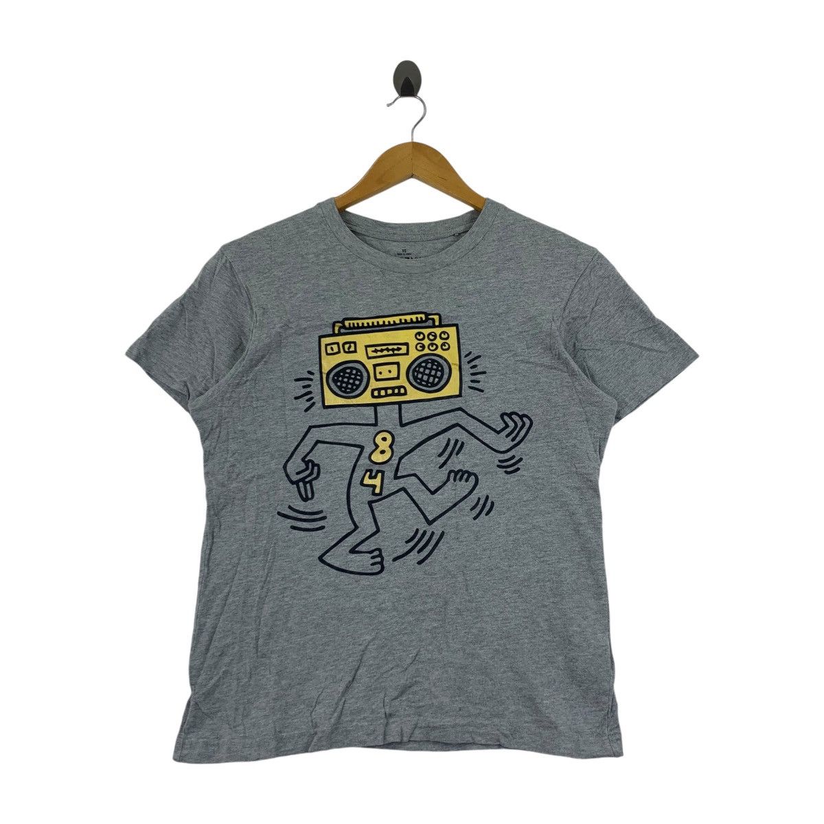 Keith Haring × Uniqlo KEITH HARING x UNIQLO Radio Man Pop Art Tee Shirt Size US XS / EU 42 / 0 - 1 Thumbnail