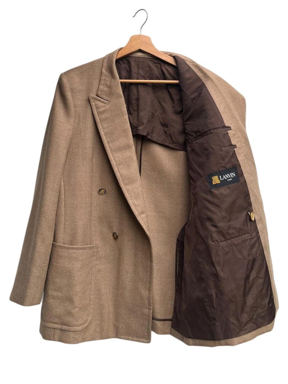 Lanvin Lanvin Paris Double-Breasted Wool Jacket Size US M / EU 48-50 / 2 - 3 Thumbnail