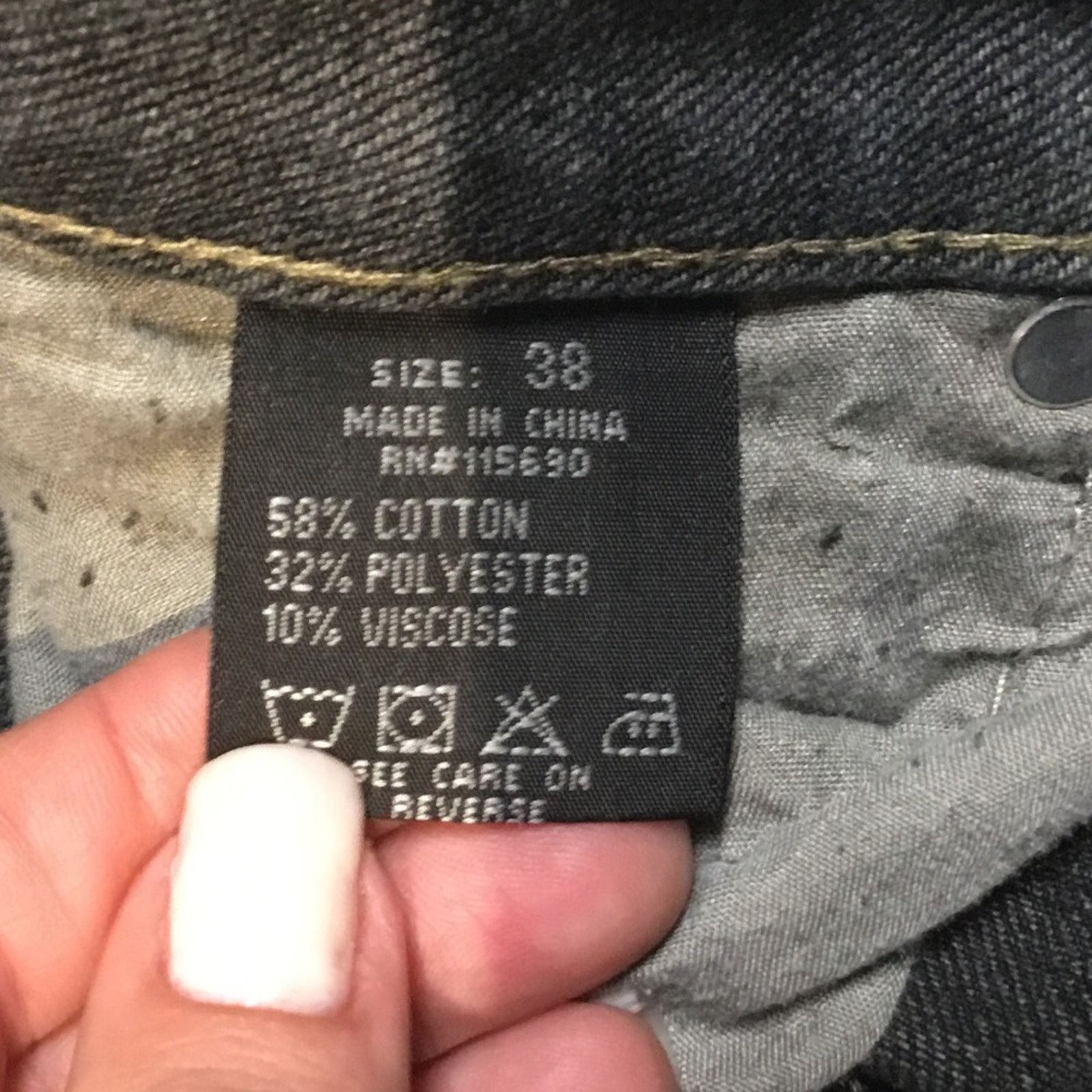 Other Stitches & Rivets Men's Vintage Denim Shorts Size US 38 / EU 54 - 4 Thumbnail