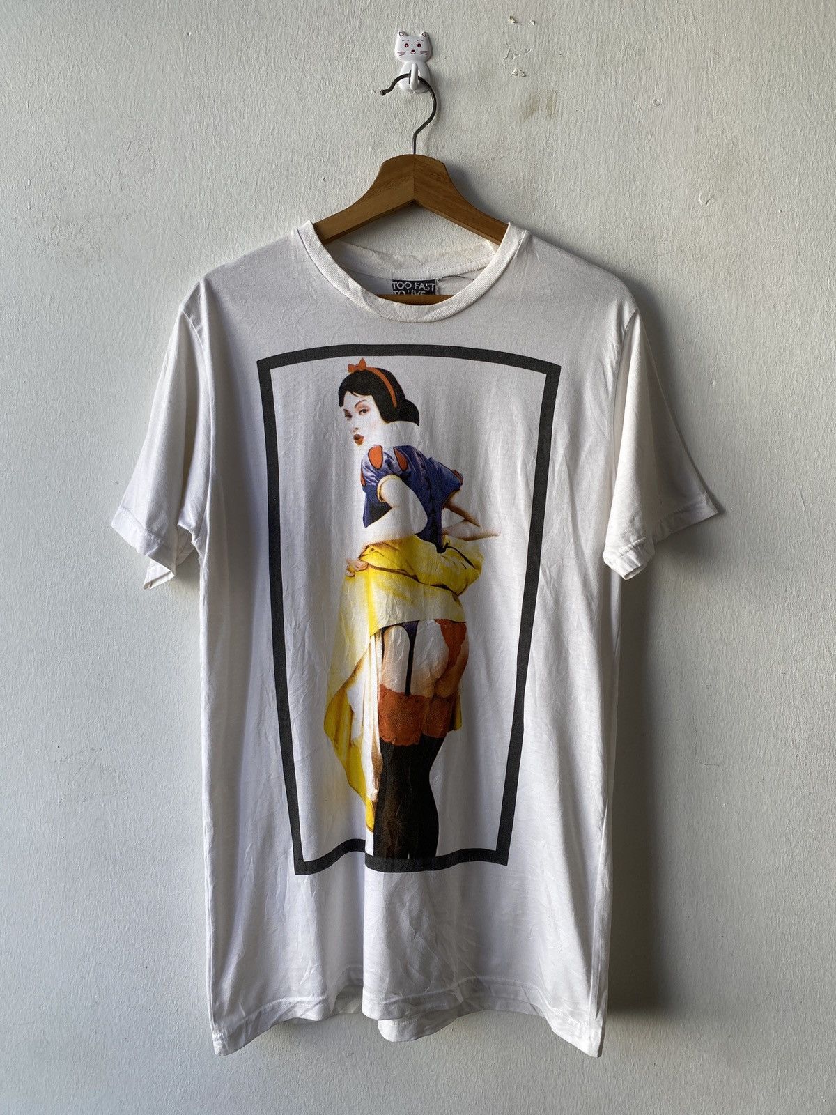 Japanese Brand 2000s - Too Fast To Live Too Young To Die T Shirt Size US M / EU 48-50 / 2 - 3 Thumbnail