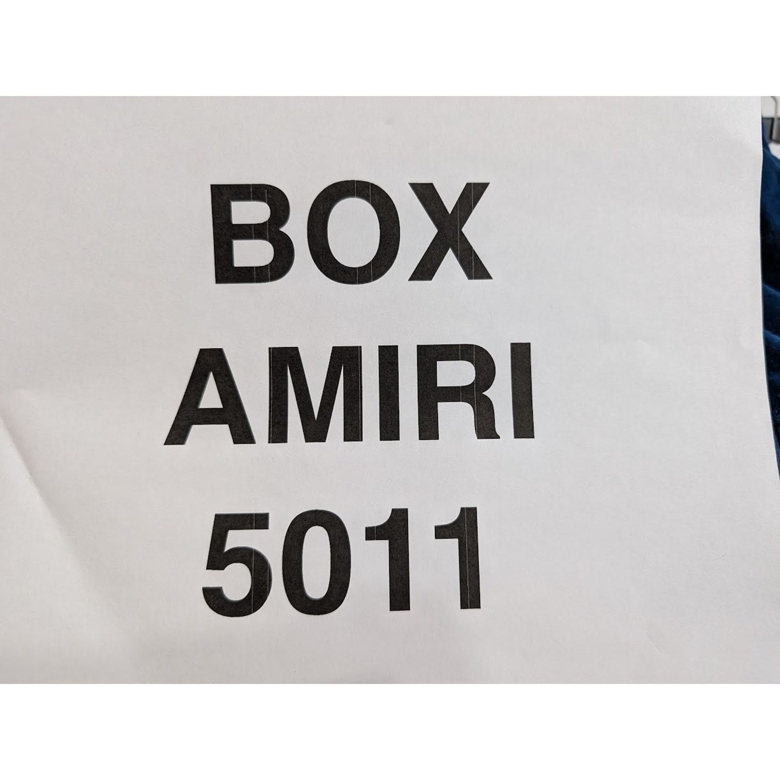 Amiri o1rshd1 Velour Hoodie in Blue Size US XL / EU 56 / 4 - 17 Thumbnail