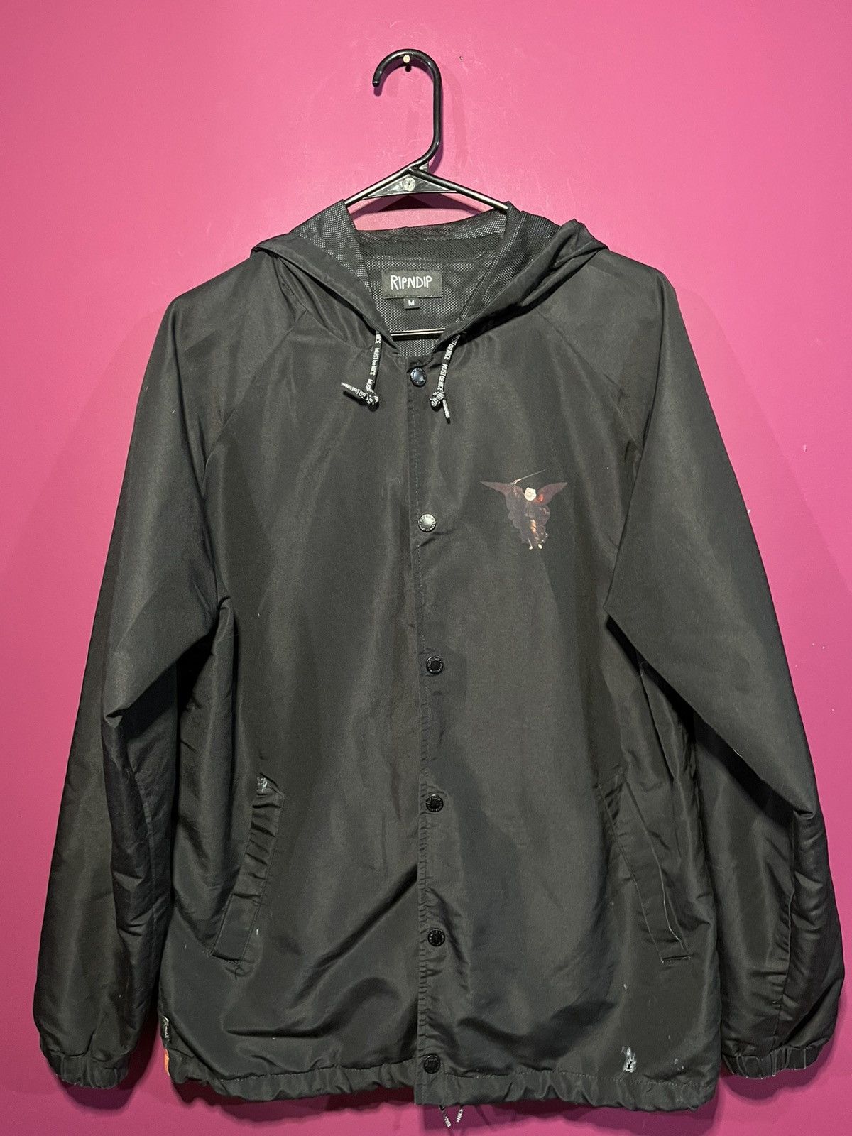 RIPNDIP Ripndip flaming windbreaker Size US M / EU 48-50 / 2 - 1 Thumbnail