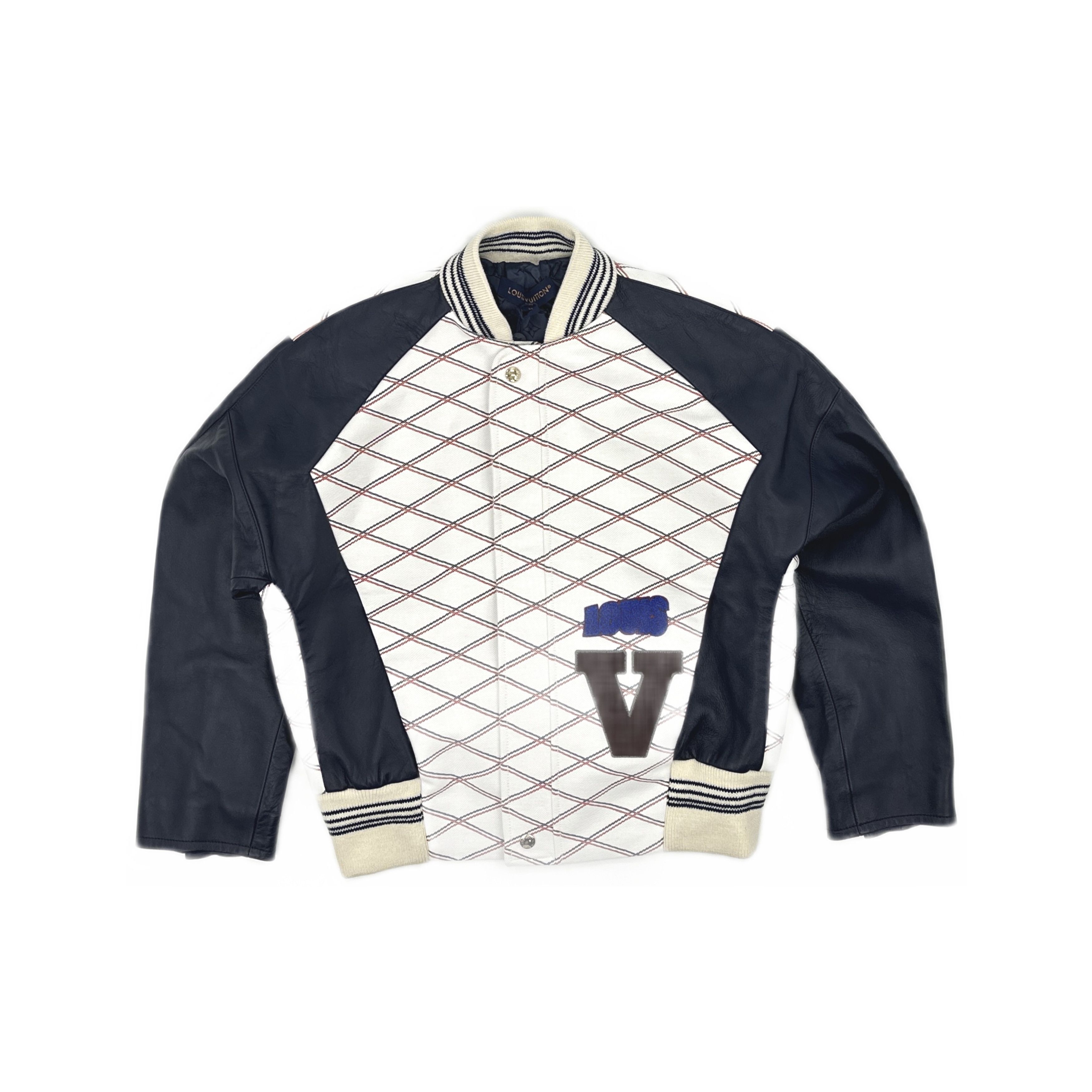 Louis Vuitton Louis Vuitton Jacquard Logo Bomber Jacket 34 Size XS / US 0-2 / IT 36-38 - 1 Thumbnail