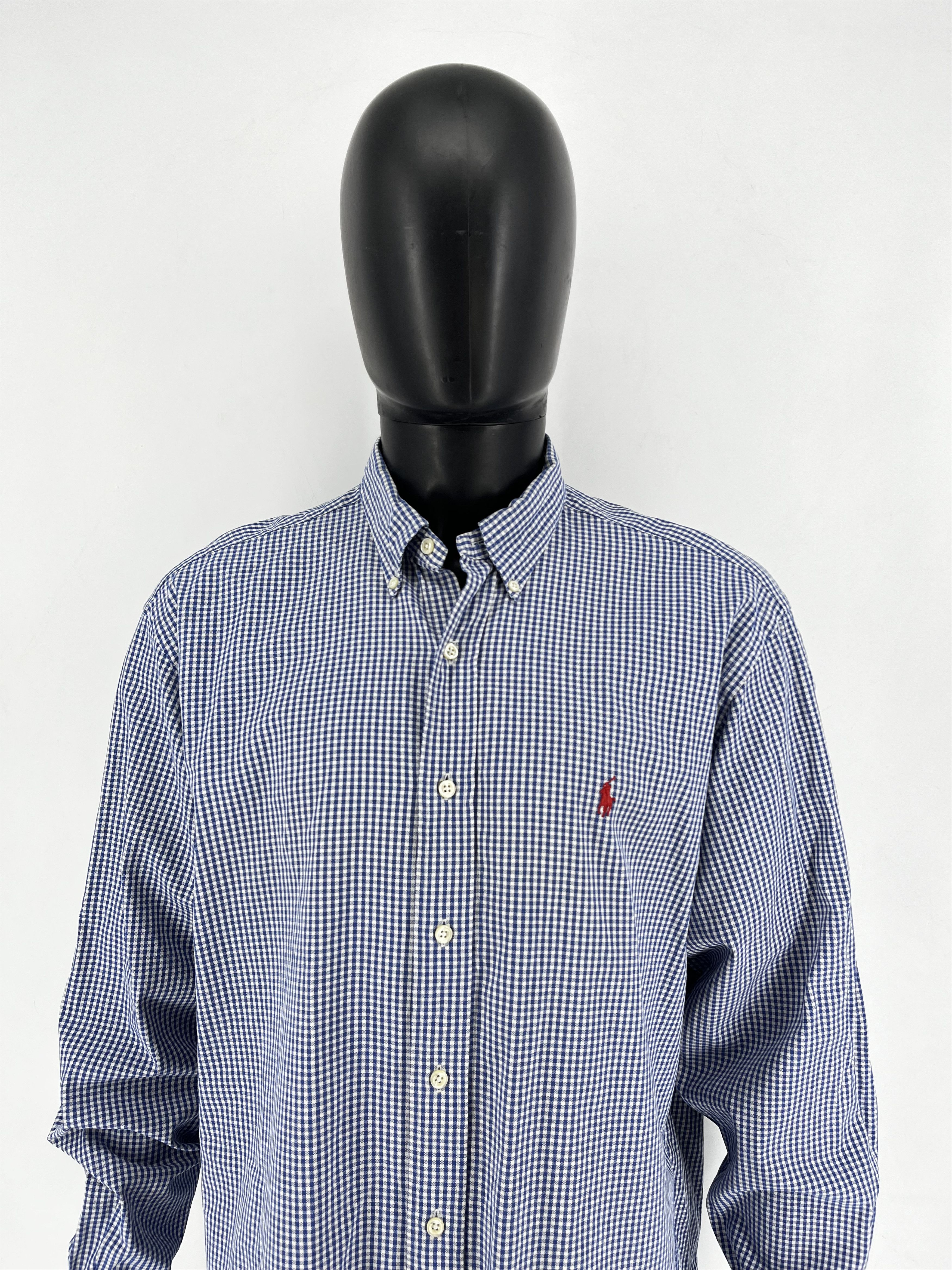 Polo Ralph Lauren Vintage y2k Polo Ralph Lauren Plaid Blake Cotton Flannel Size US XL / EU 56 / 4 - 1 Thumbnail
