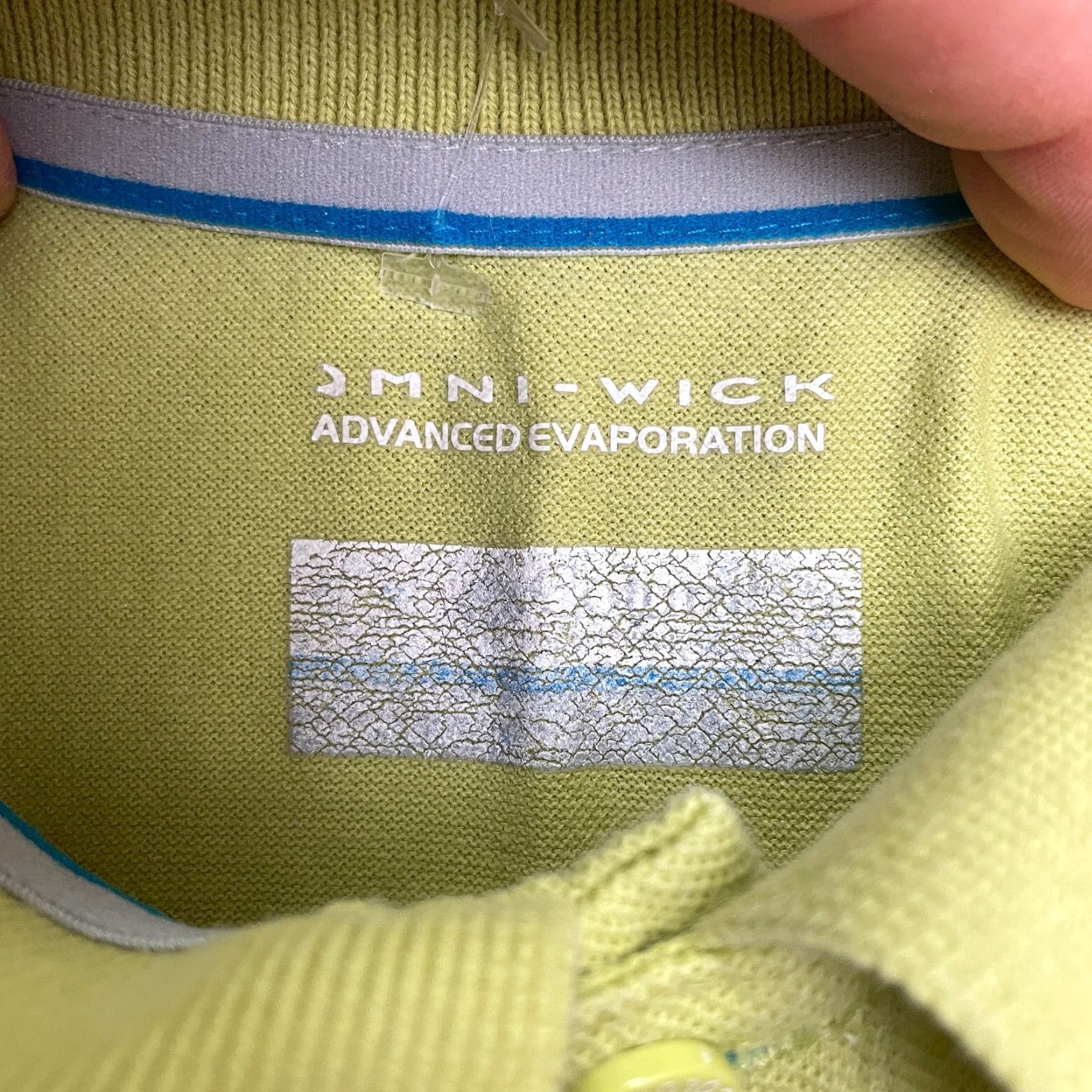 Vintage Columbia Omni Wick Polo Shirt Mens Medium Green Short Sleeve Outdoor Active Fish Polo Shirt Size US M / EU 48-50 / 2 - 4 Thumbnail