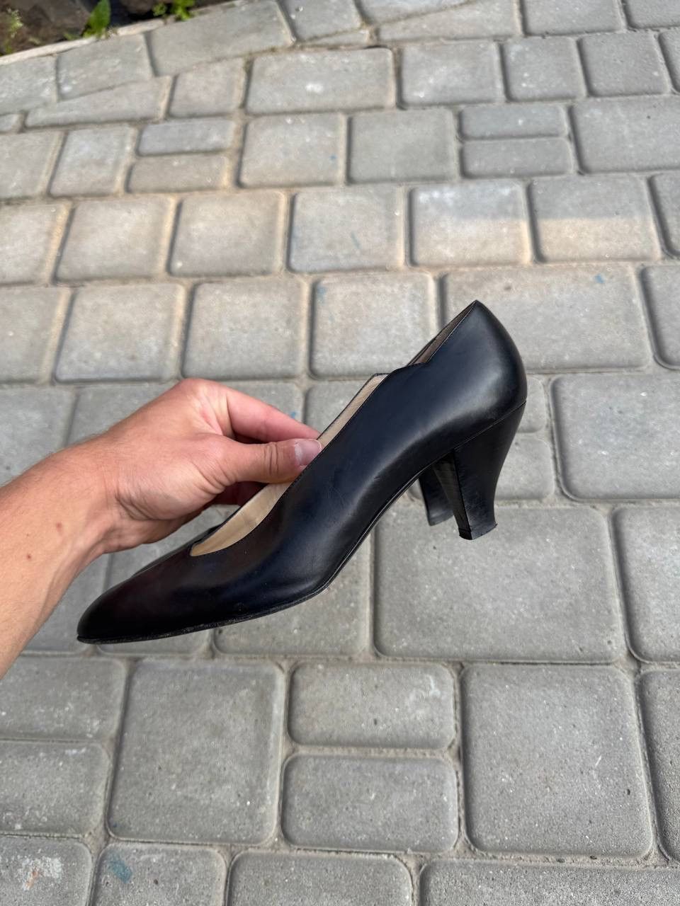 Other Y2K Vintage women's shoes Leather heels Sergio Rossi Size US 9 / IT 39 - 4 Thumbnail