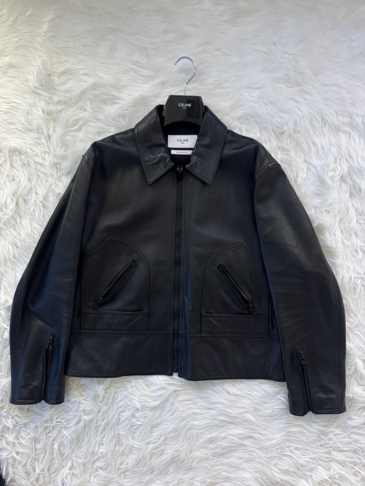 Celine CELINE BY HEDI SLIMANE FW23 WILTERN LIMITED EDITION BLOUSON Size US L / EU 52-54 / 3 - 4 Thumbnail