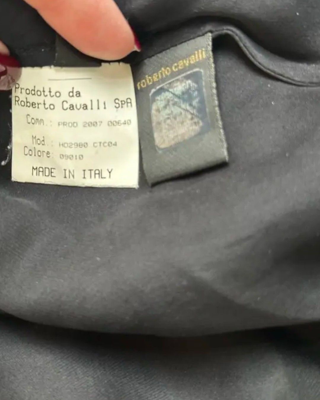 Roberto Cavalli S/S 2007 ARCHIVE BUTTERFLY SILK GOWN Size M / US 6-8 / IT 42-44 - 8 Thumbnail