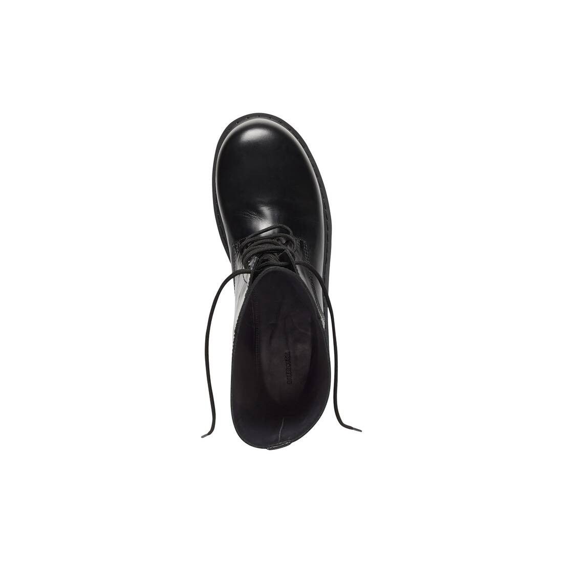 Balenciaga o1w1db10325 Sergent 20mm Boots in Black Size US 11 / EU 44 - 5 Thumbnail