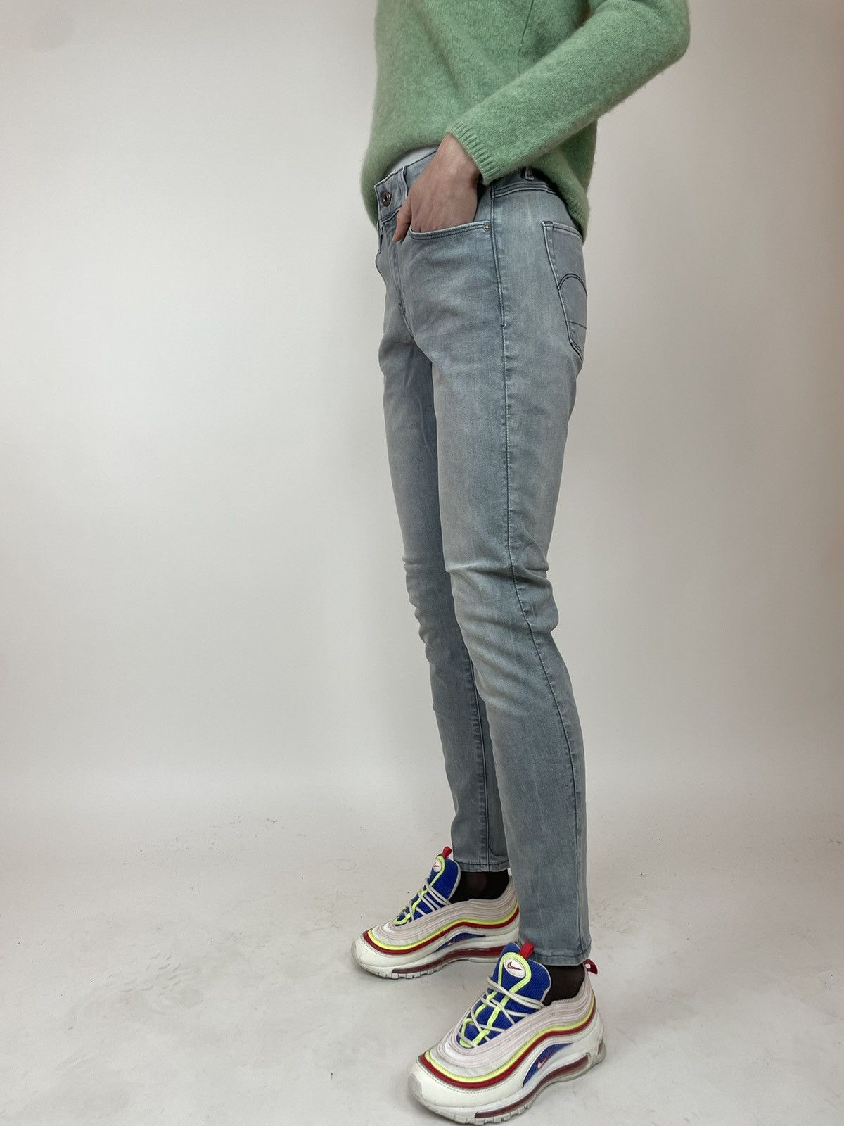 Other G-star RAW 3301 MID Skinny WMN Womens biker jeans size W30 Size 30" / US 8 / IT 44 - 4 Thumbnail